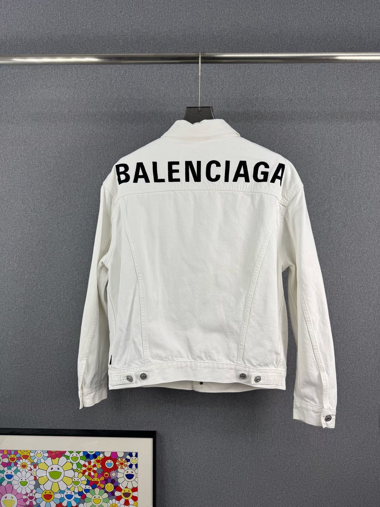 Balenciaga Balenciaga Back Logo Denim Jacket 34 Size XS / US 0-2 / IT 36-38 - 2 Thumbnail