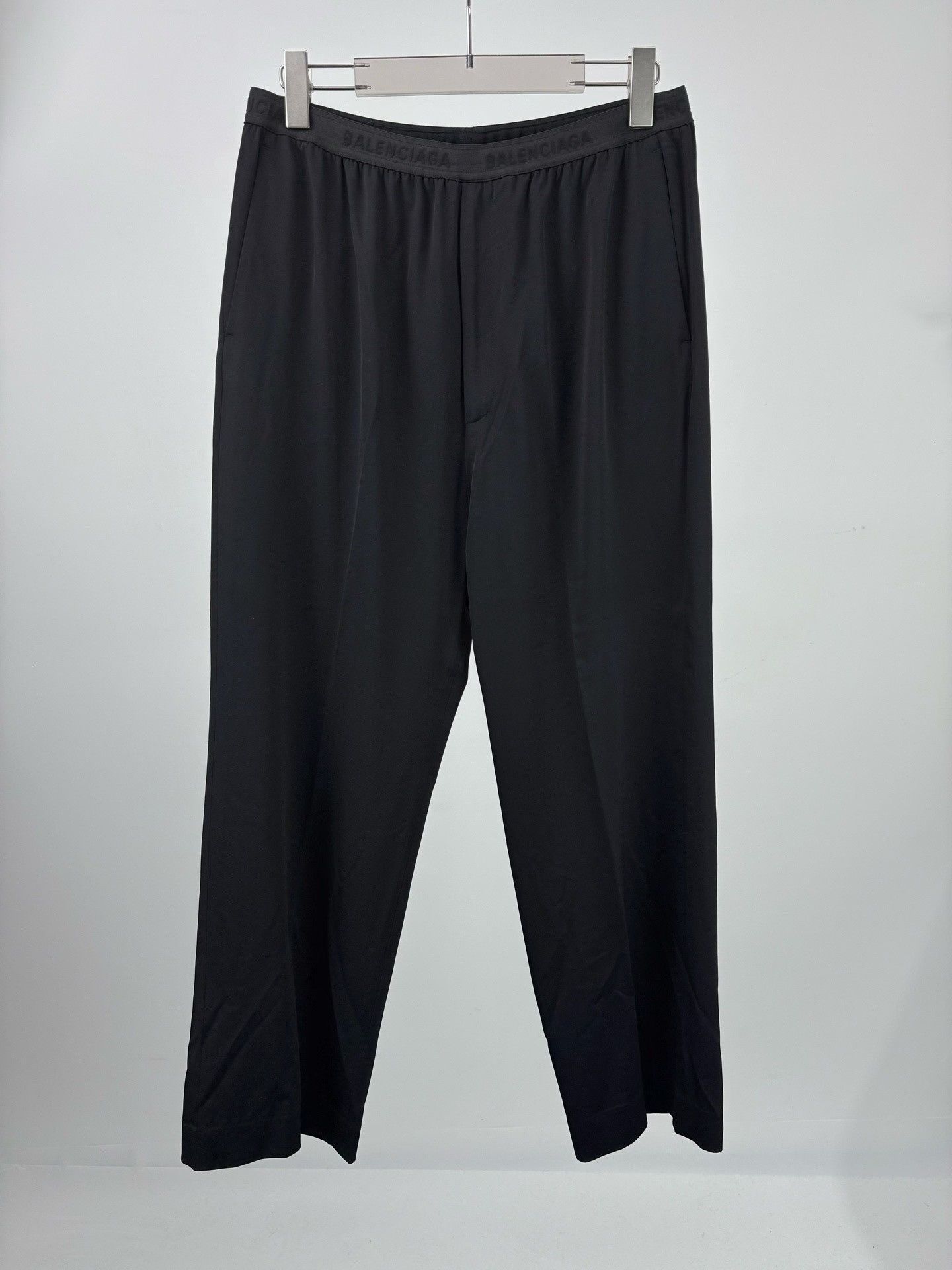 Balenciaga Balenciaga Logo Waistband Casual Pants 48 Size US 32 / EU 48 - 2 Thumbnail