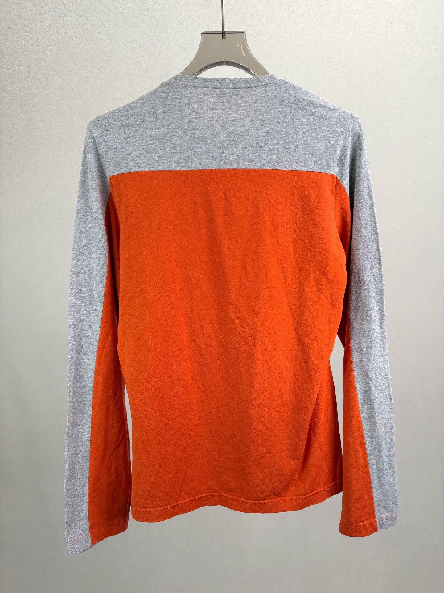 Prada Prada Two-Tone Long Sleeve T-Shirt XL Size US XL / EU 56 / 4 - 3 Thumbnail