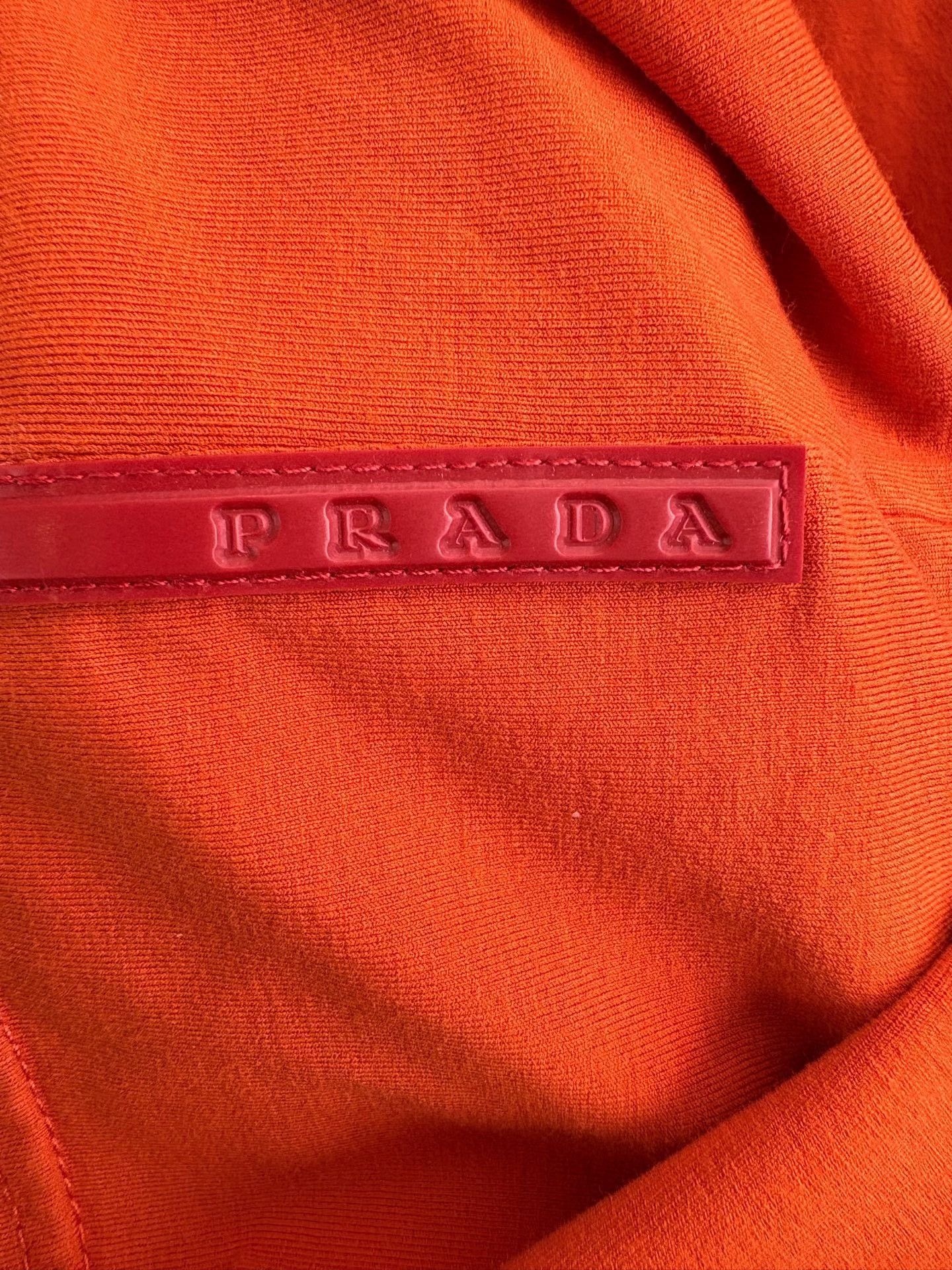 Prada Prada Two-Tone Long Sleeve T-Shirt XL Size US XL / EU 56 / 4 - 4 Thumbnail