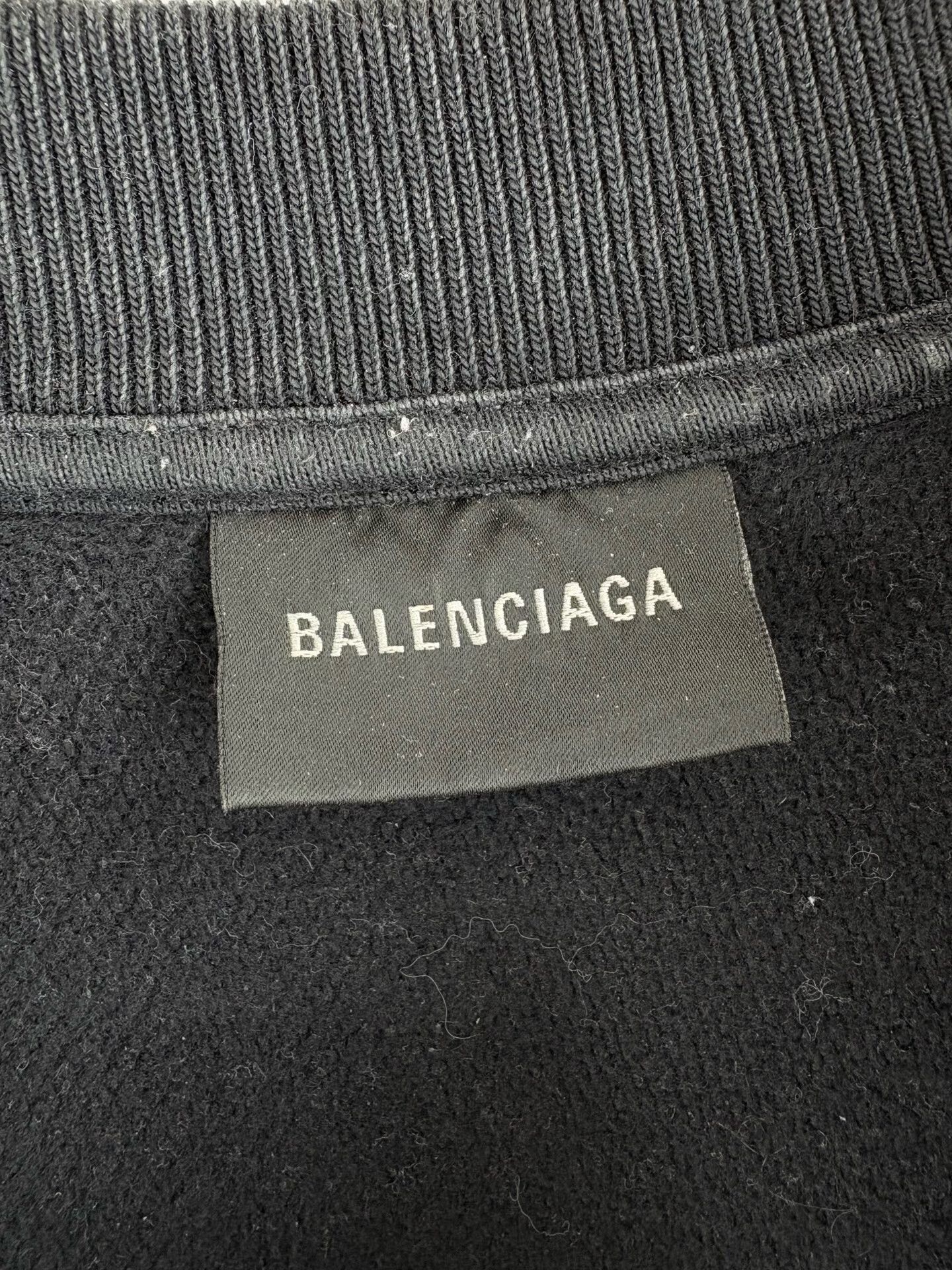 Balenciaga Balenciaga Embroidered Logo Sweatshirt Size 2 Size US M / EU 48-50 / 2 - 5 Thumbnail
