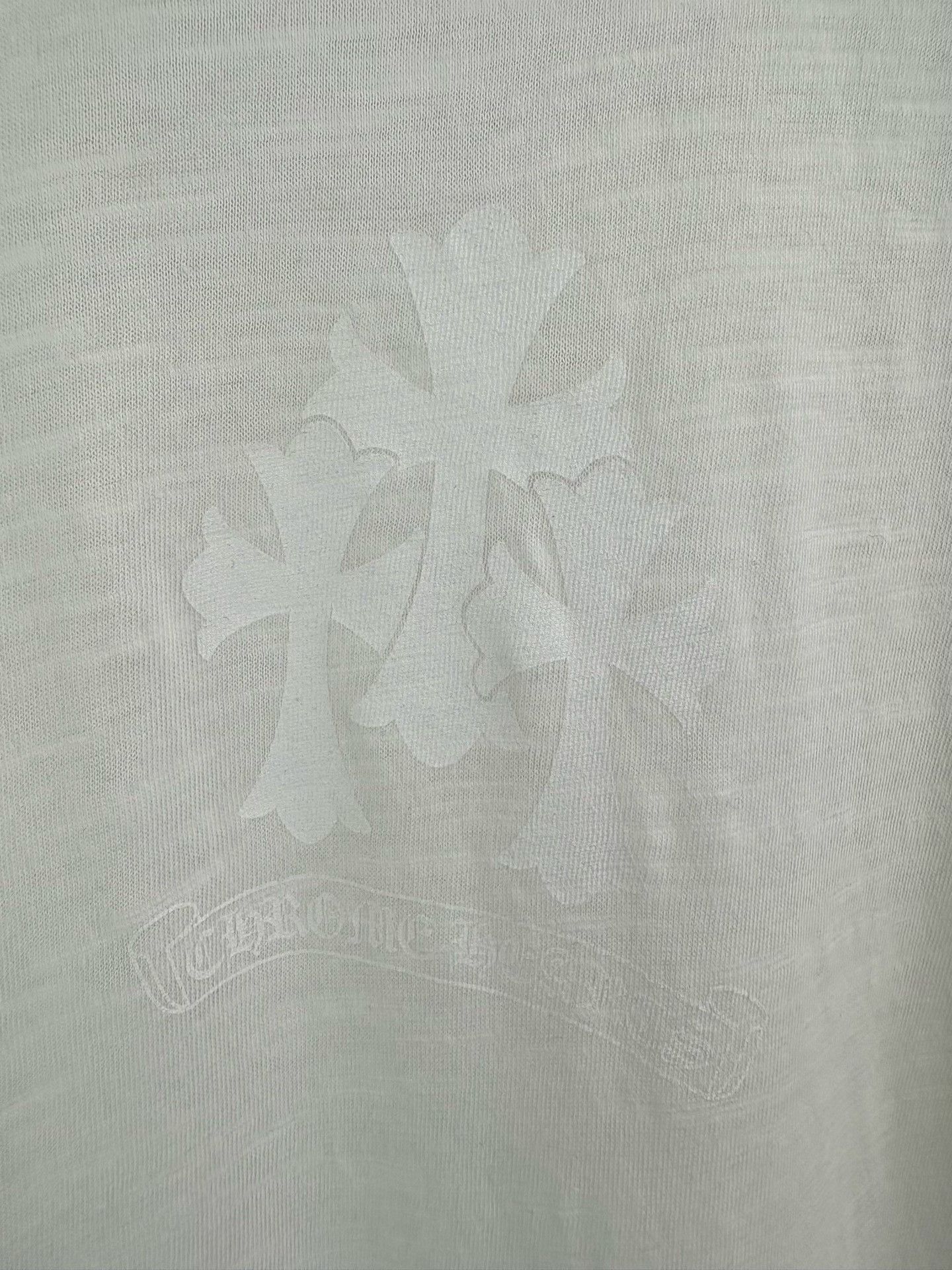 Chrome Hearts Chrome Hearts Triple Cross Raglan Long Sleeve L Size US L / EU 52-54 / 3 - 4 Thumbnail