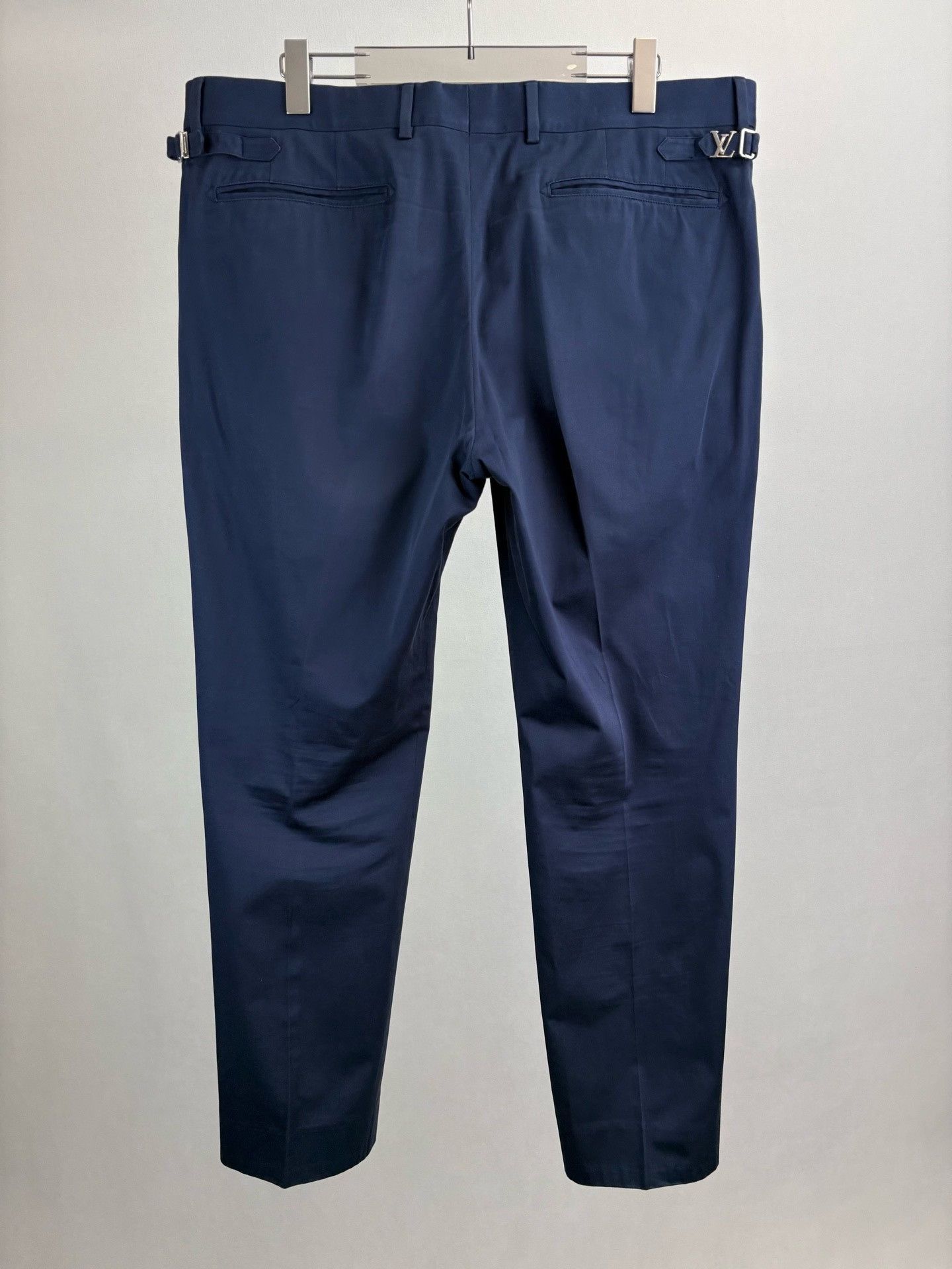 Louis Vuitton Louis Vuitton LV Logo Navy Trousers 48 Size US 32 / EU 48 - 3 Thumbnail
