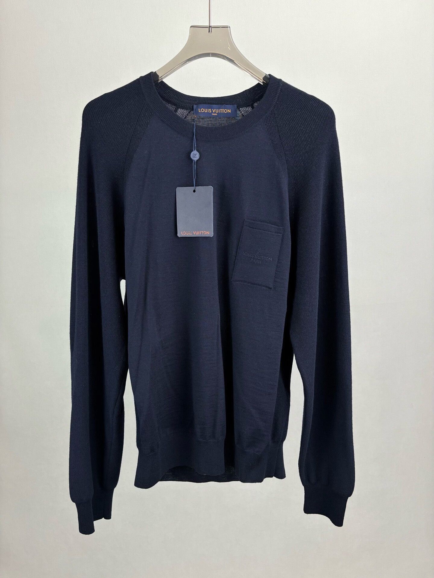 Louis Vuitton Louis Vuitton Pocket Logo Knit Sweater XL Size US XL / EU 56 / 4 - 2 Thumbnail
