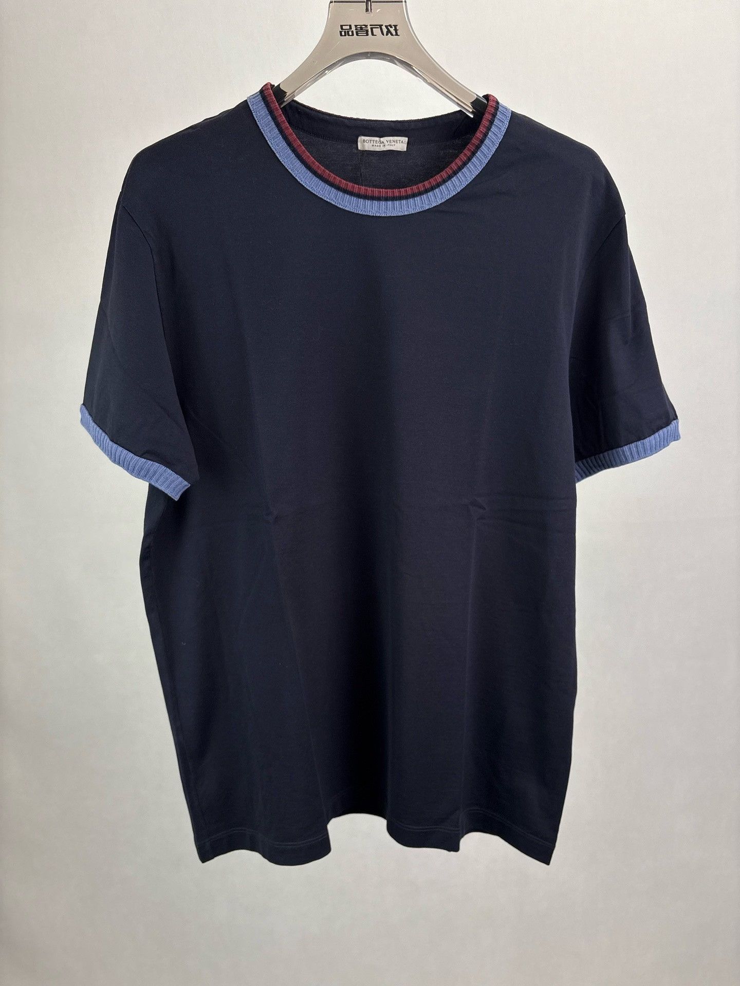 Bottega Veneta Bottega Veneta Contrast Rib T-Shirt 54 Size US L / EU 52-54 / 3 - 2 Thumbnail