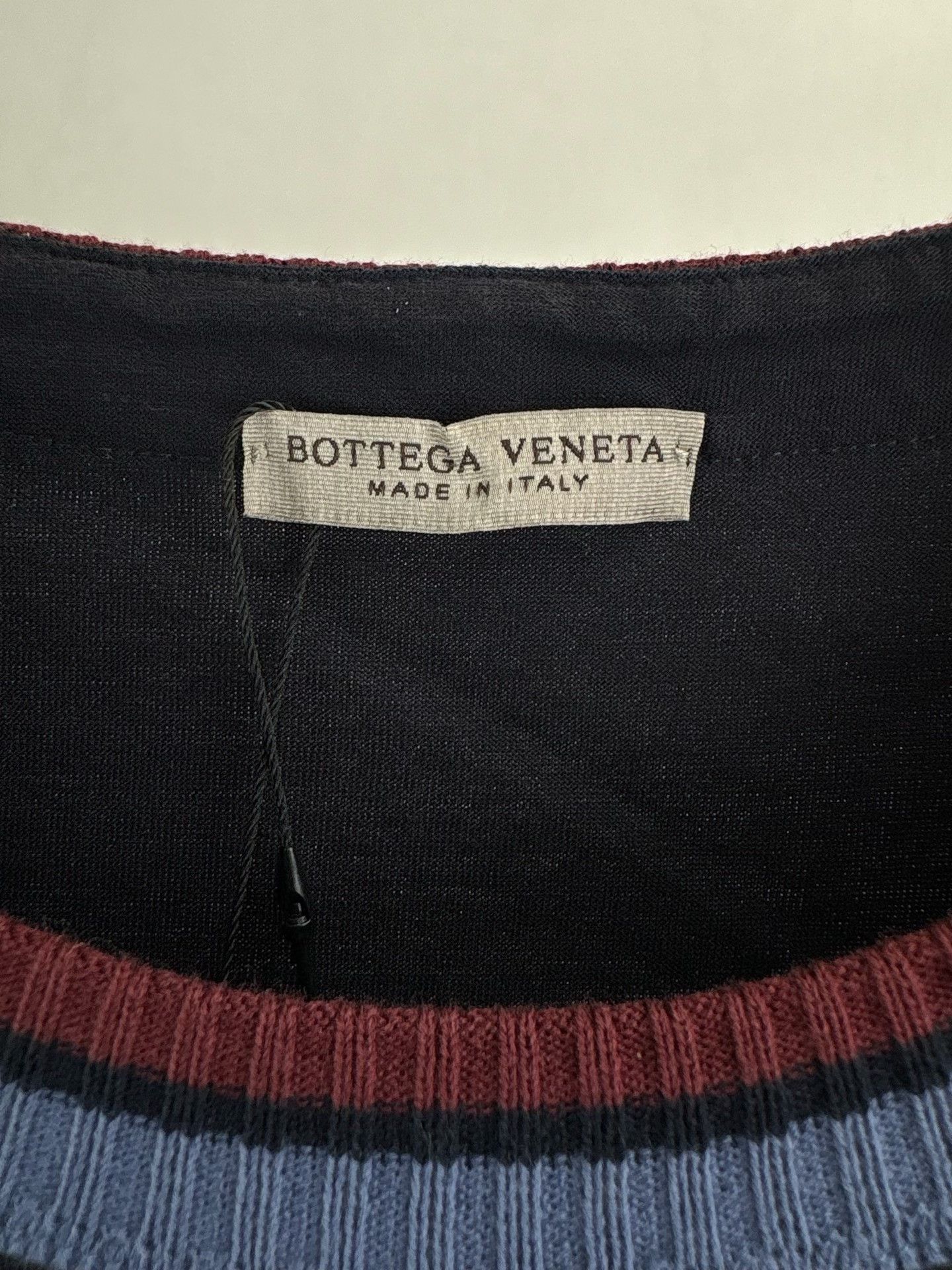 Bottega Veneta Bottega Veneta Contrast Rib T-Shirt 54 Size US L / EU 52-54 / 3 - 3 Thumbnail