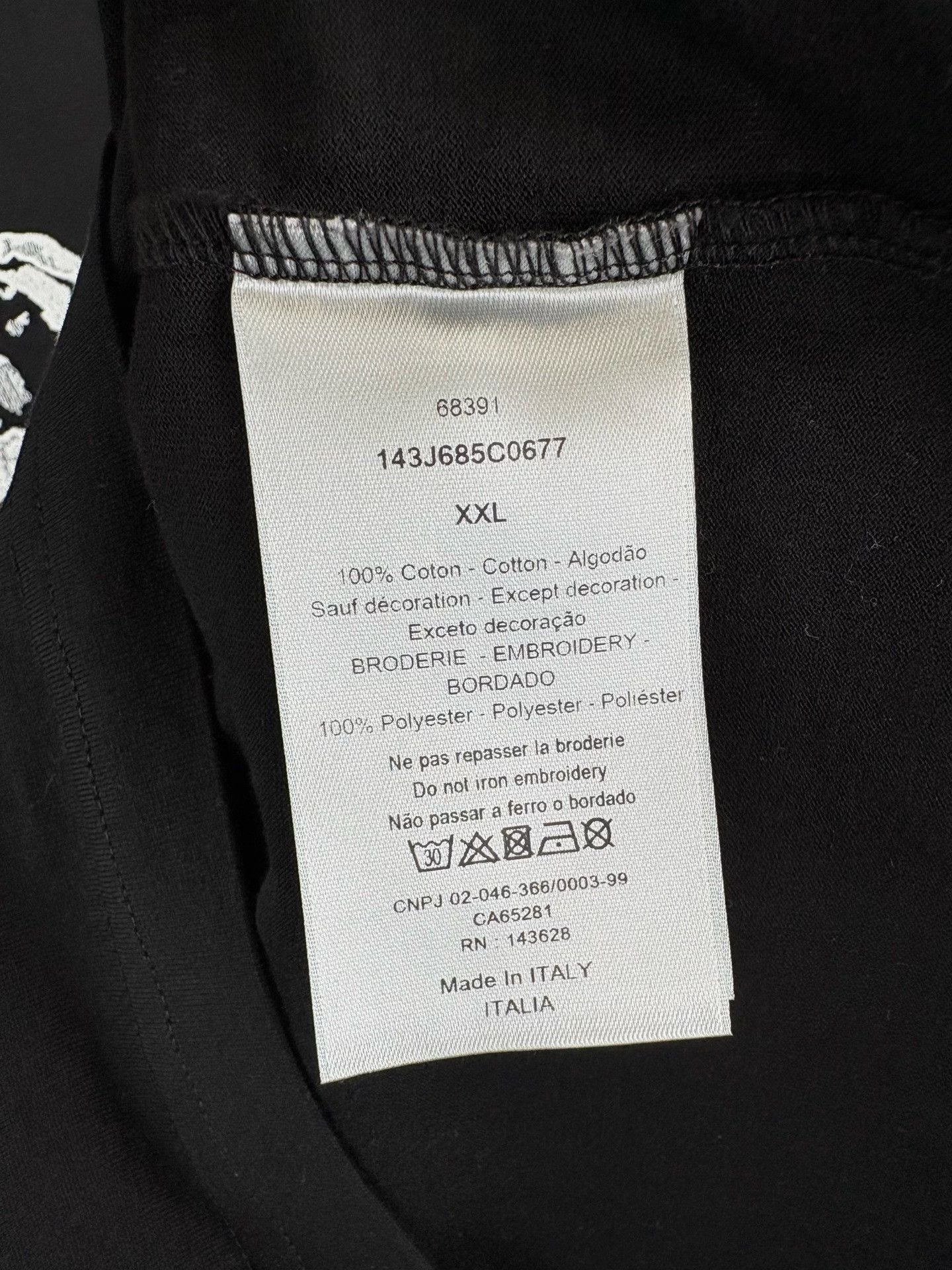 Dior Dior x Peter Doig Embroidered T-Shirt XXL Size US XXL / EU 58 / 5 - 6 Thumbnail
