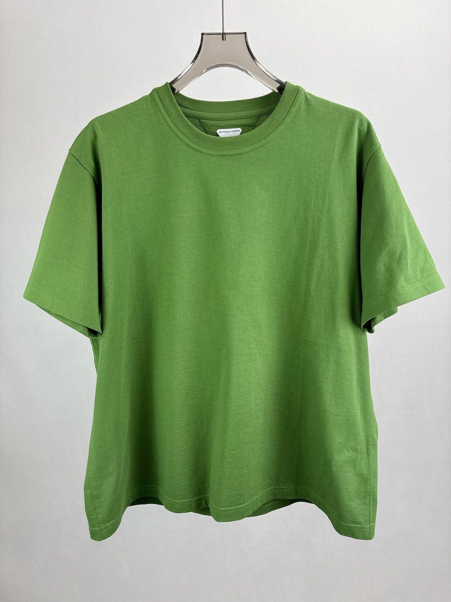 Bottega Veneta Bottega Veneta Green Cotton T-Shirt XL Size US XL / EU 56 / 4 - 2 Thumbnail