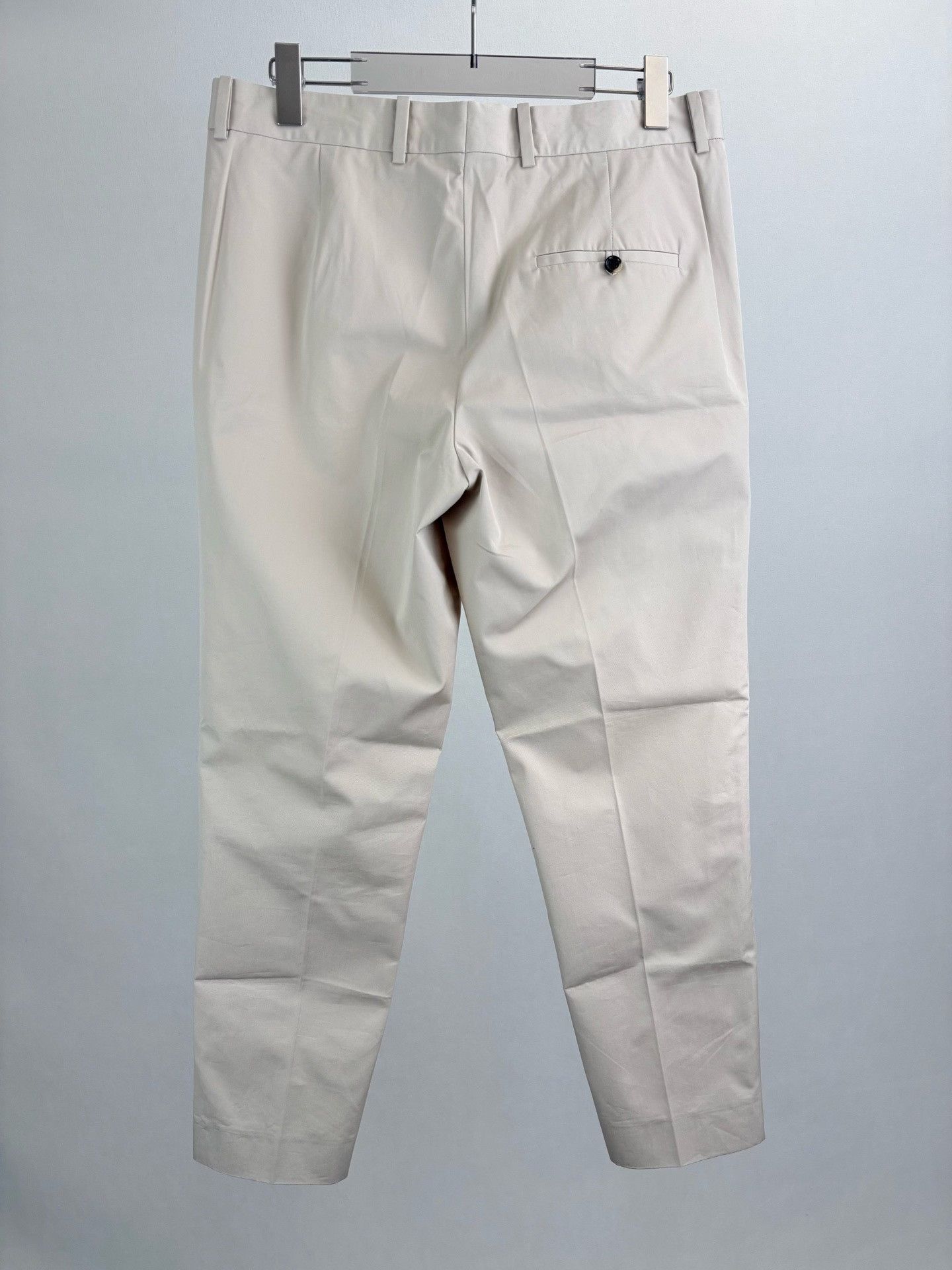 Bottega Veneta Bottega Veneta Beige Straight Leg Pants IT 40 Size 27" / US 4 / IT 40 - 3 Thumbnail