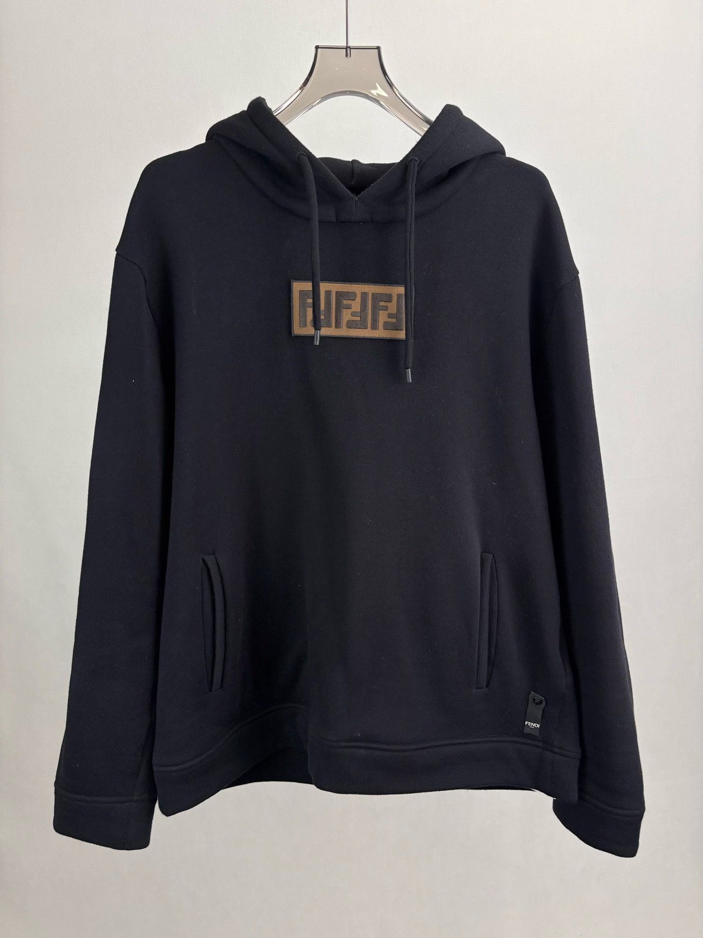 Fendi Fendi Embroidered FF Patch Hoodie Size 54 Size US L / EU 52-54 / 3 - 2 Thumbnail