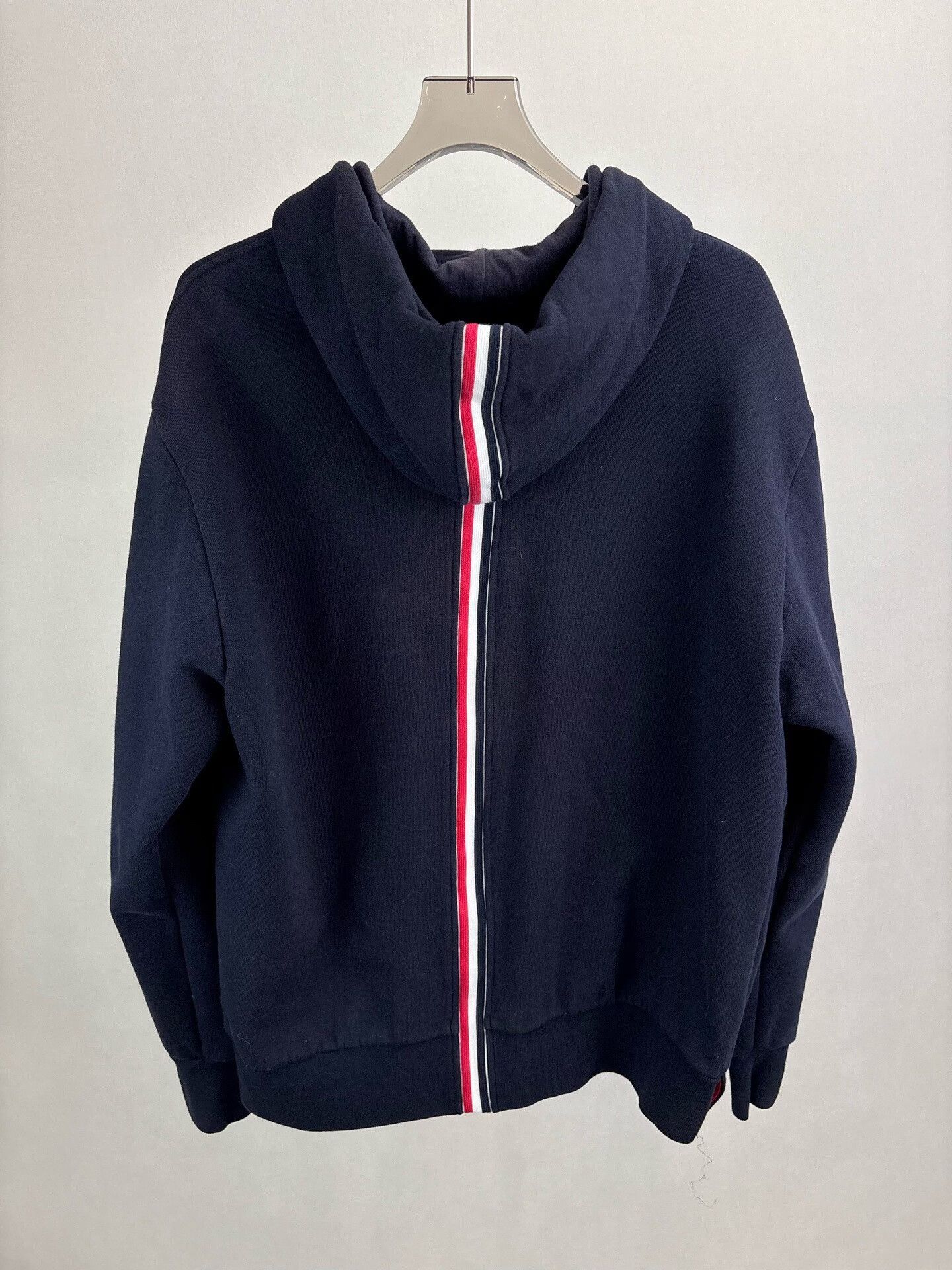 Thom Browne Thom Browne Back Stripe Zip Hoodie Size 5 Size US XXL / EU 58 / 5 - 2 Thumbnail