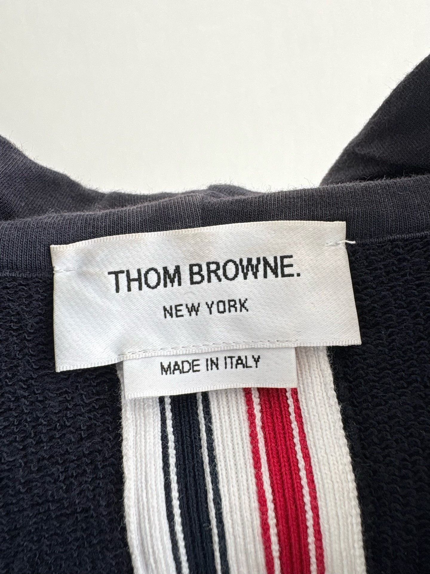 Thom Browne Thom Browne Back Stripe Zip Hoodie Size 5 Size US XXL / EU 58 / 5 - 4 Thumbnail