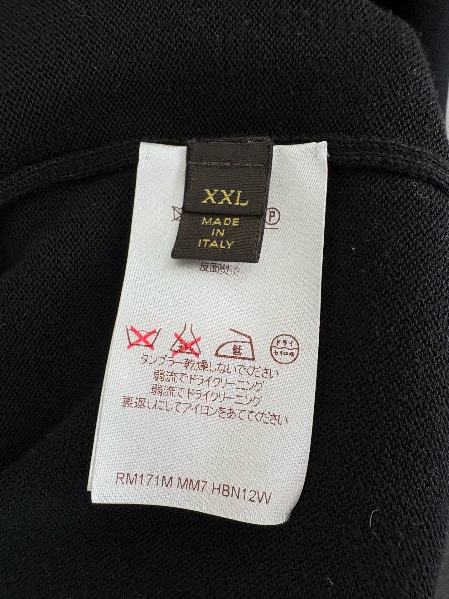 Louis Vuitton Louis Vuitton Embroidered Logo Knit Sweater XXL Size US XXL / EU 58 / 5 - 6 Thumbnail