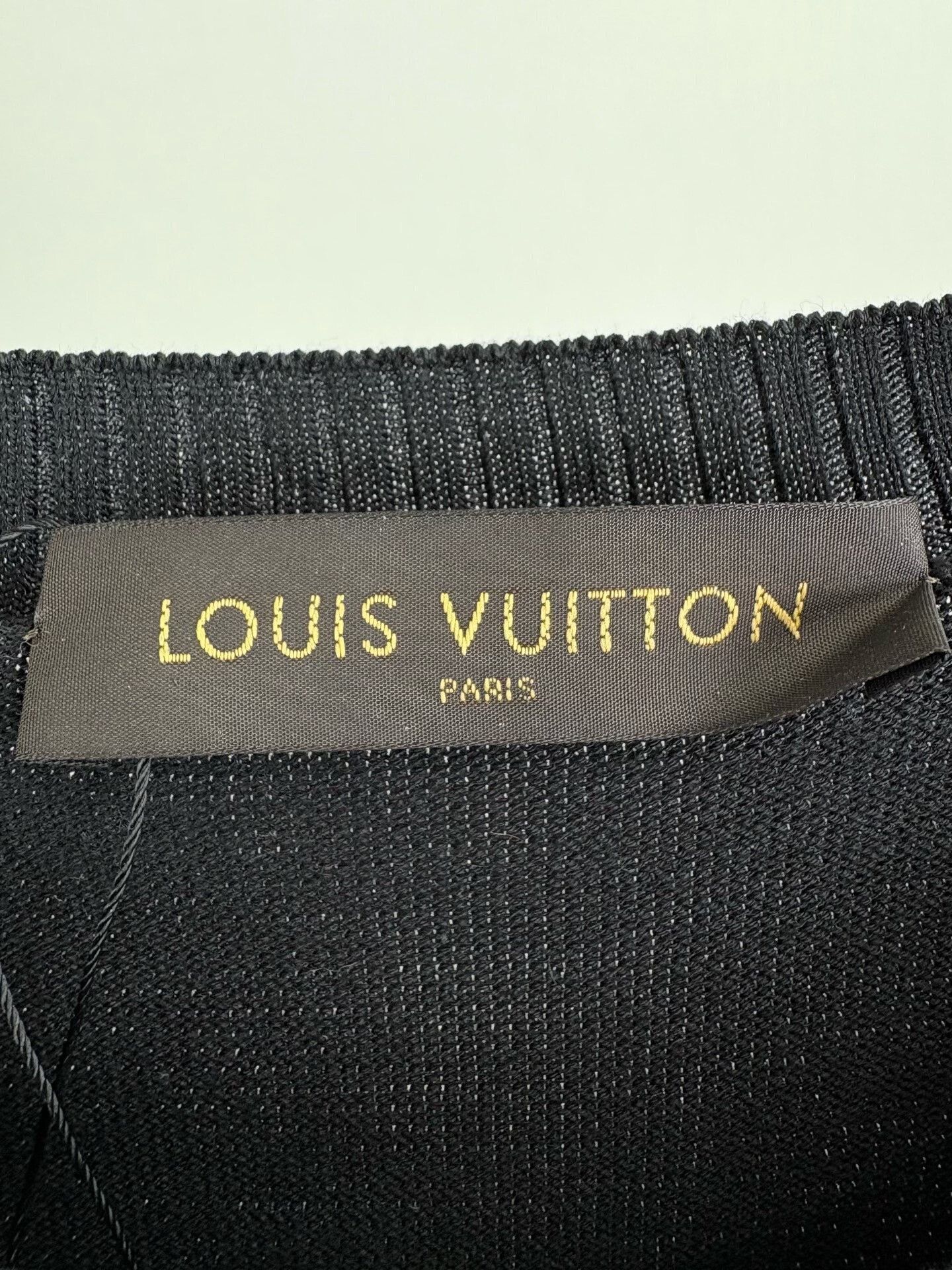 Louis Vuitton Louis Vuitton Embroidered Logo Knit Sweater XXL Size US XXL / EU 58 / 5 - 5 Thumbnail