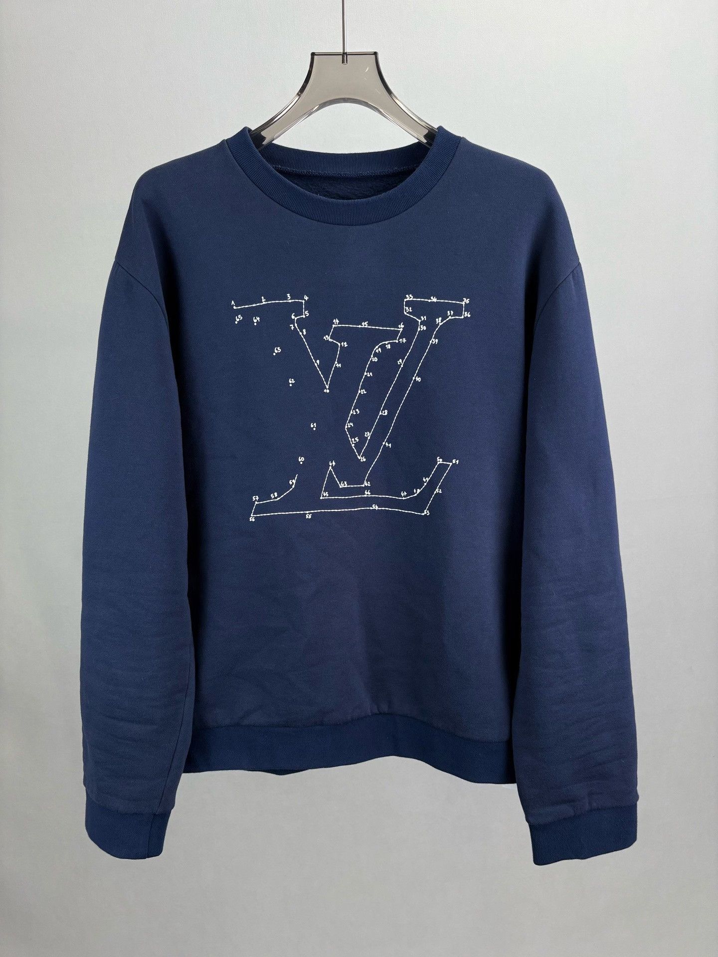 Louis Vuitton Louis Vuitton Connect Dots Logo Sweatshirt XXL Size US XXL / EU 58 / 5 - 2 Thumbnail