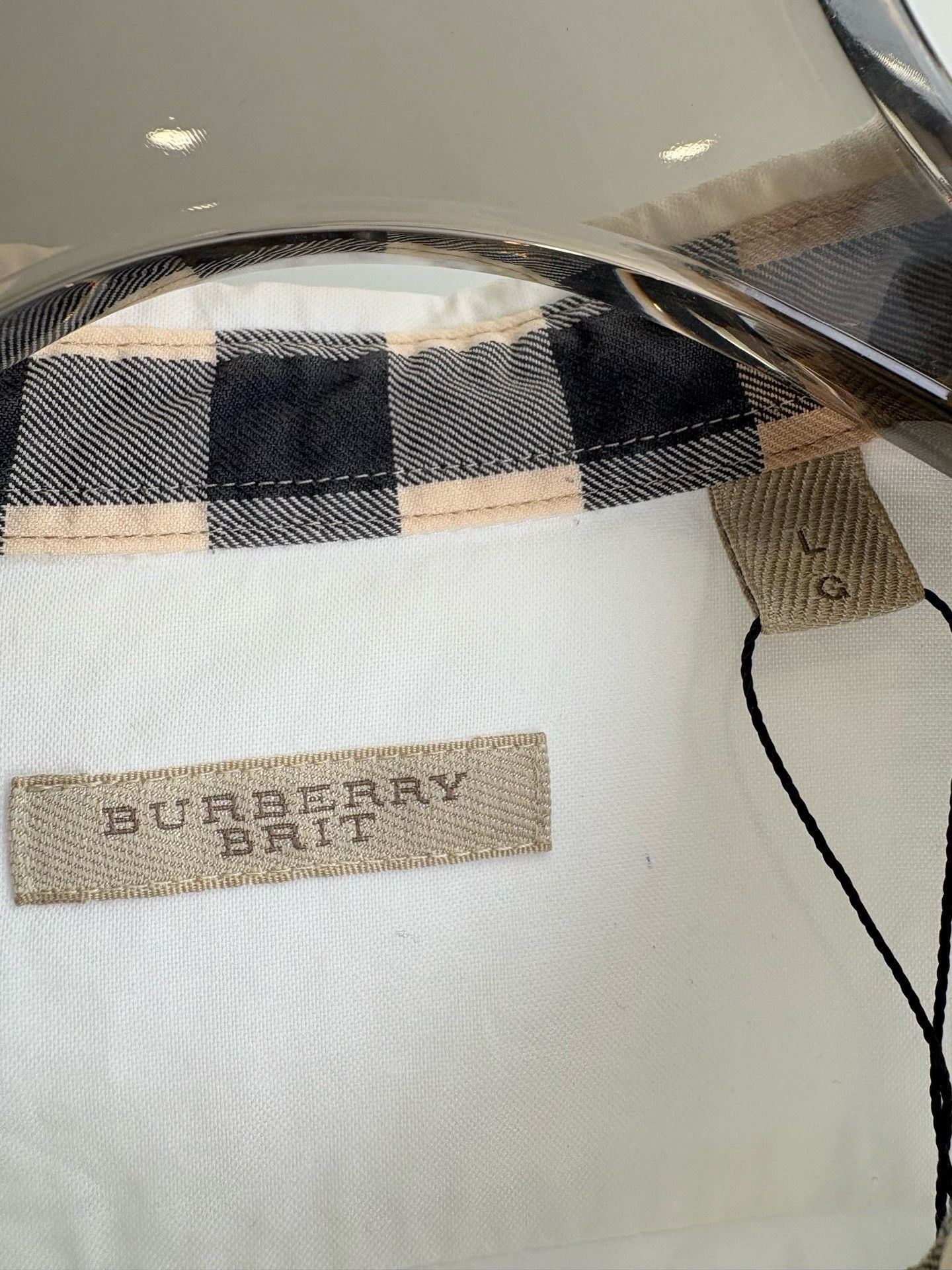 Burberry Burberry Knight Embroidered Shirt L Size US L / EU 52-54 / 3 - 5 Thumbnail