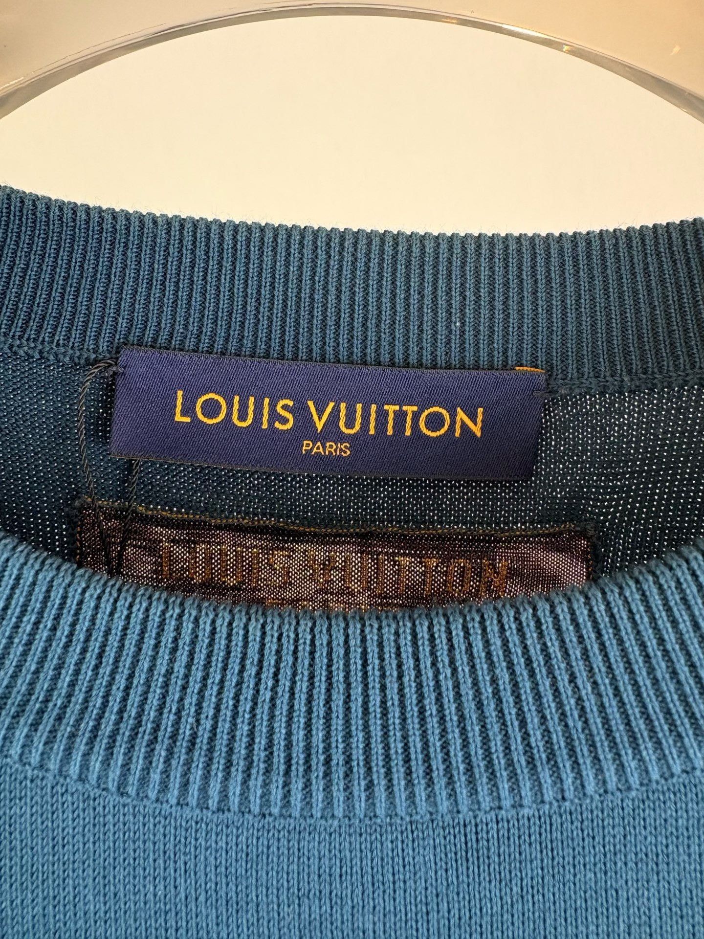 Louis Vuitton Louis Vuitton Piper Graphic Knit T-Shirt XL Size US XL / EU 56 / 4 - 4 Thumbnail