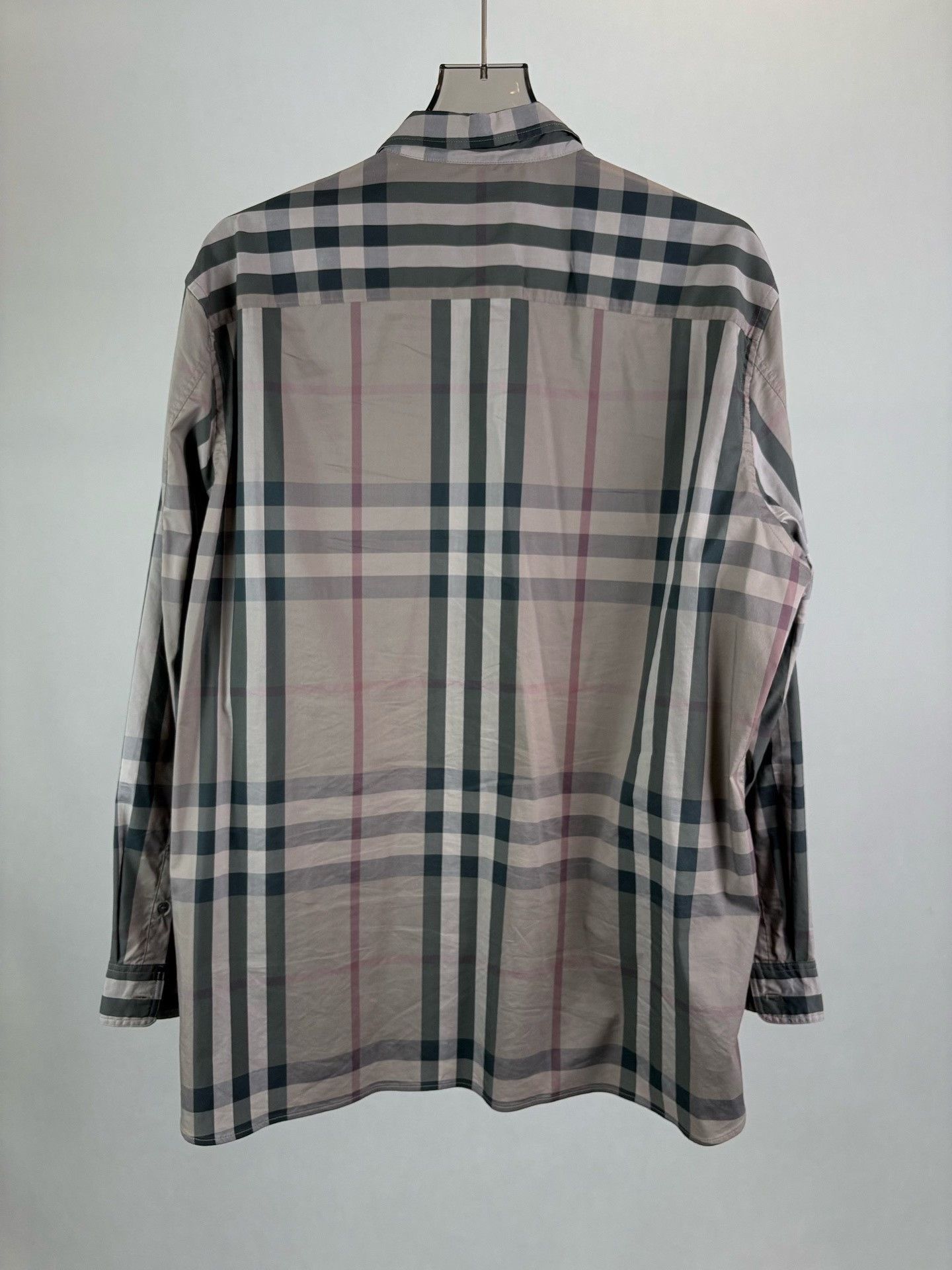 Burberry Burberry Check Long Sleeve Shirt XXL Size US XXL / EU 58 / 5 - 3 Thumbnail