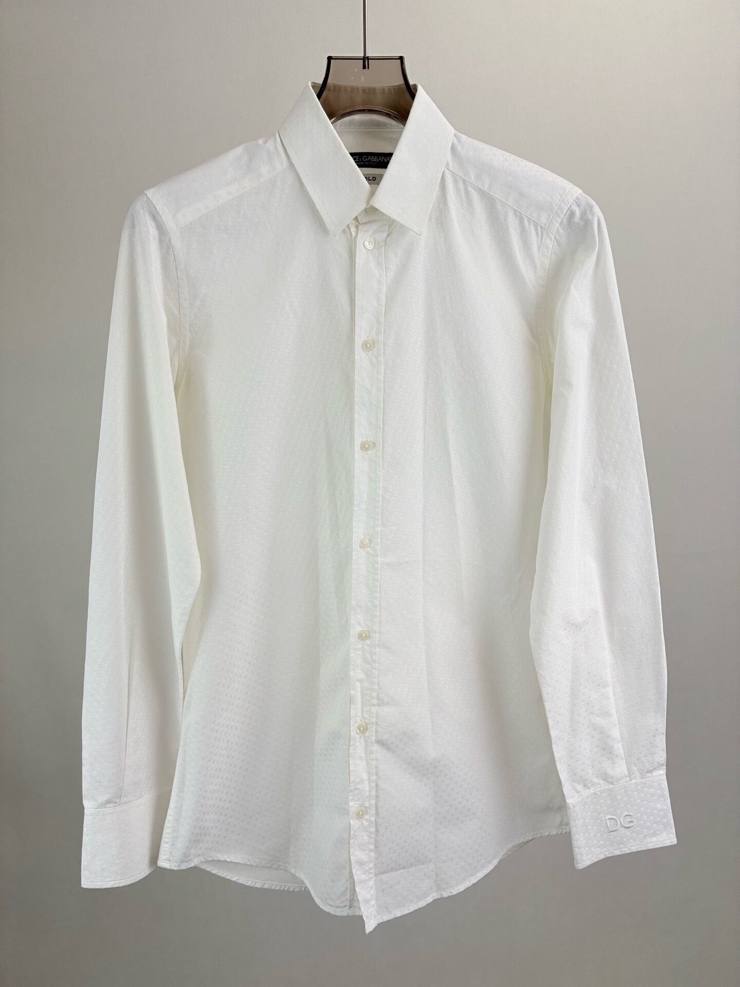 Dolce & Gabbana Dolce & Gabbana Cuff Embroidered Long Sleeve Shirt US S Size US S / EU 44-46 / 1 - 2 Thumbnail