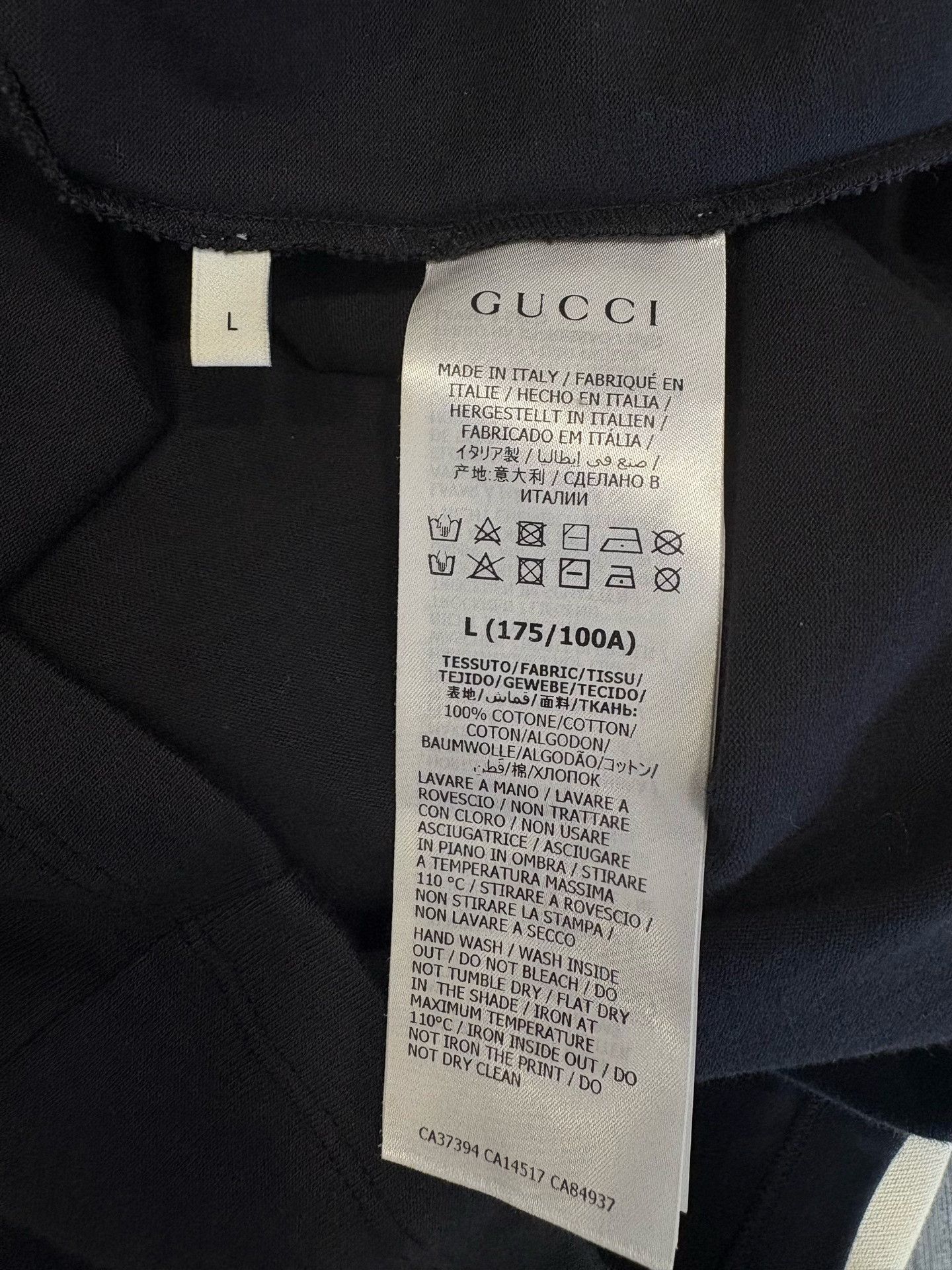 Gucci Gucci Blade Logo T-Shirt Size L Size US L / EU 52-54 / 3 - 5 Thumbnail