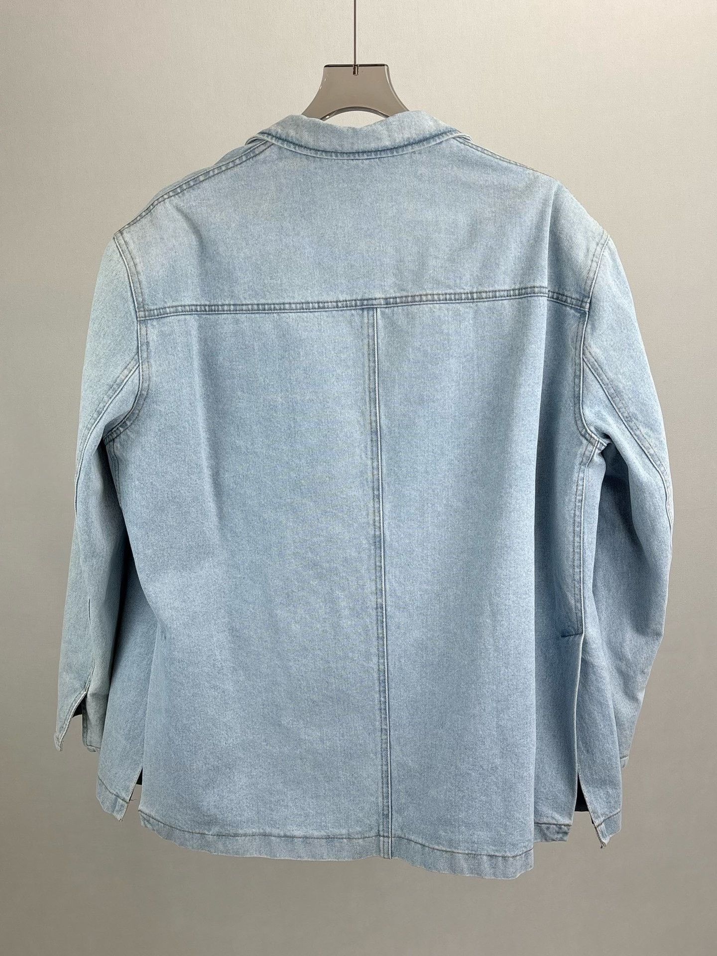 WE11DONE WE11DONE Washed Denim Blazer Jacket Size M Size US M / EU 48-50 / 2 - 3 Thumbnail