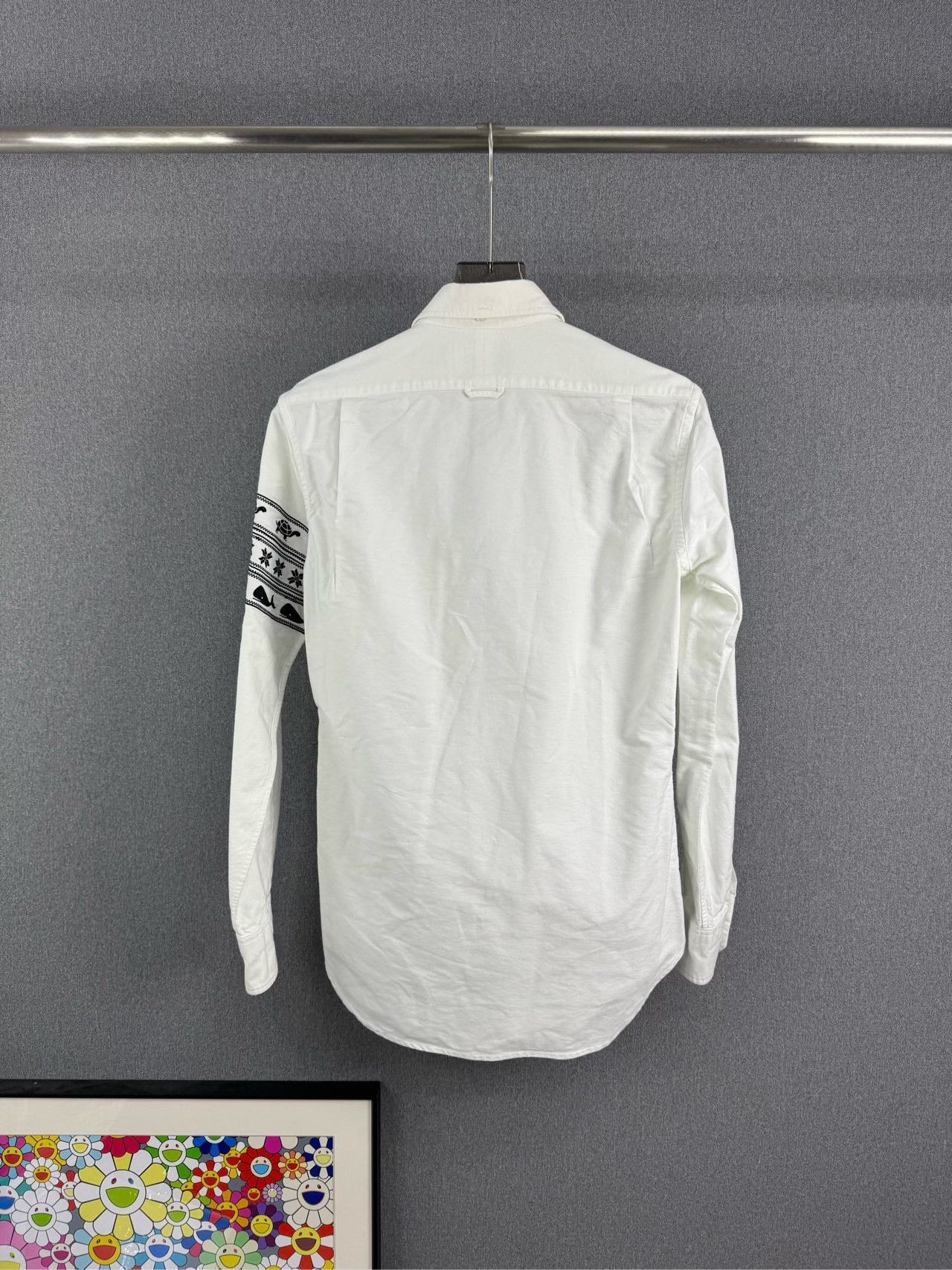 Thom Browne Thom Browne Whale Embroidery Shirt Size 2 Size US M / EU 48-50 / 2 - 3 Thumbnail