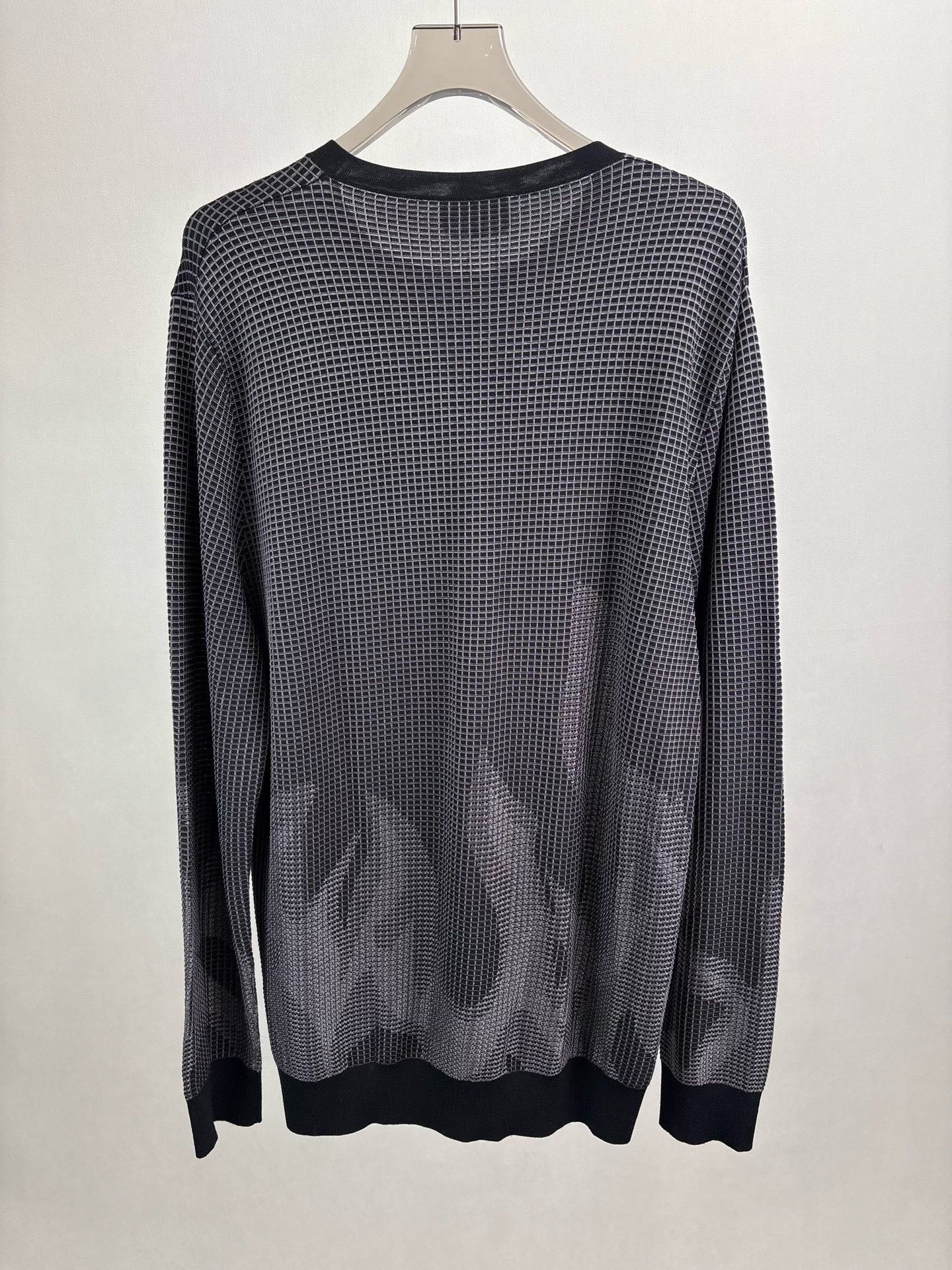Hermes Hermes Silk Wool Grid Knit Sweater XXL Size US XXL / EU 58 / 5 - 3 Thumbnail