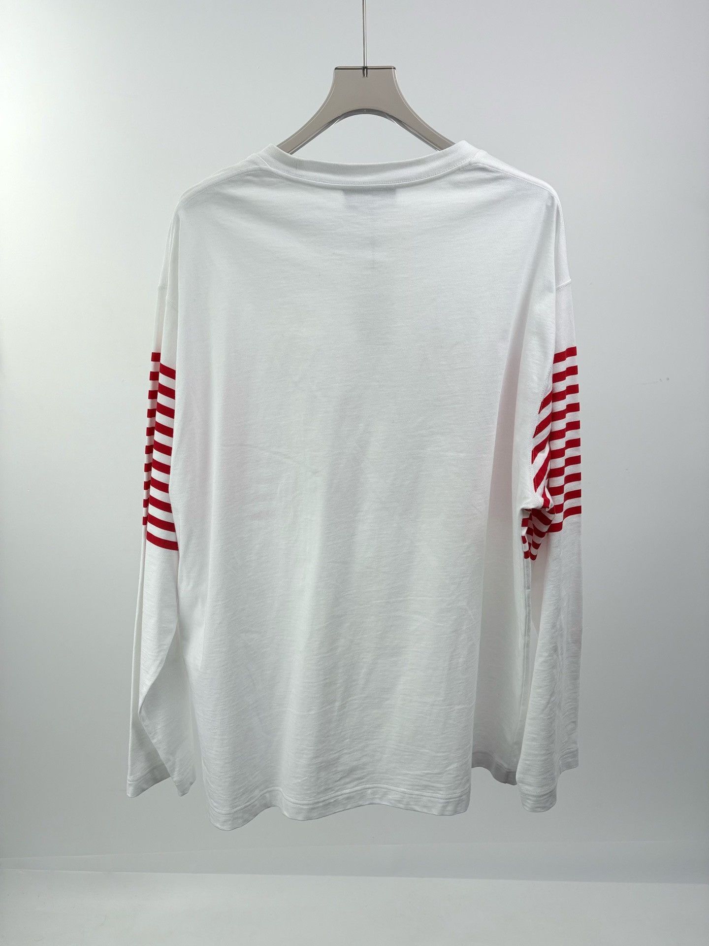 Gucci Gucci Striped Logo Long Sleeve T-Shirt 3XL Size US XXL / EU 58 / 5 - 3 Thumbnail
