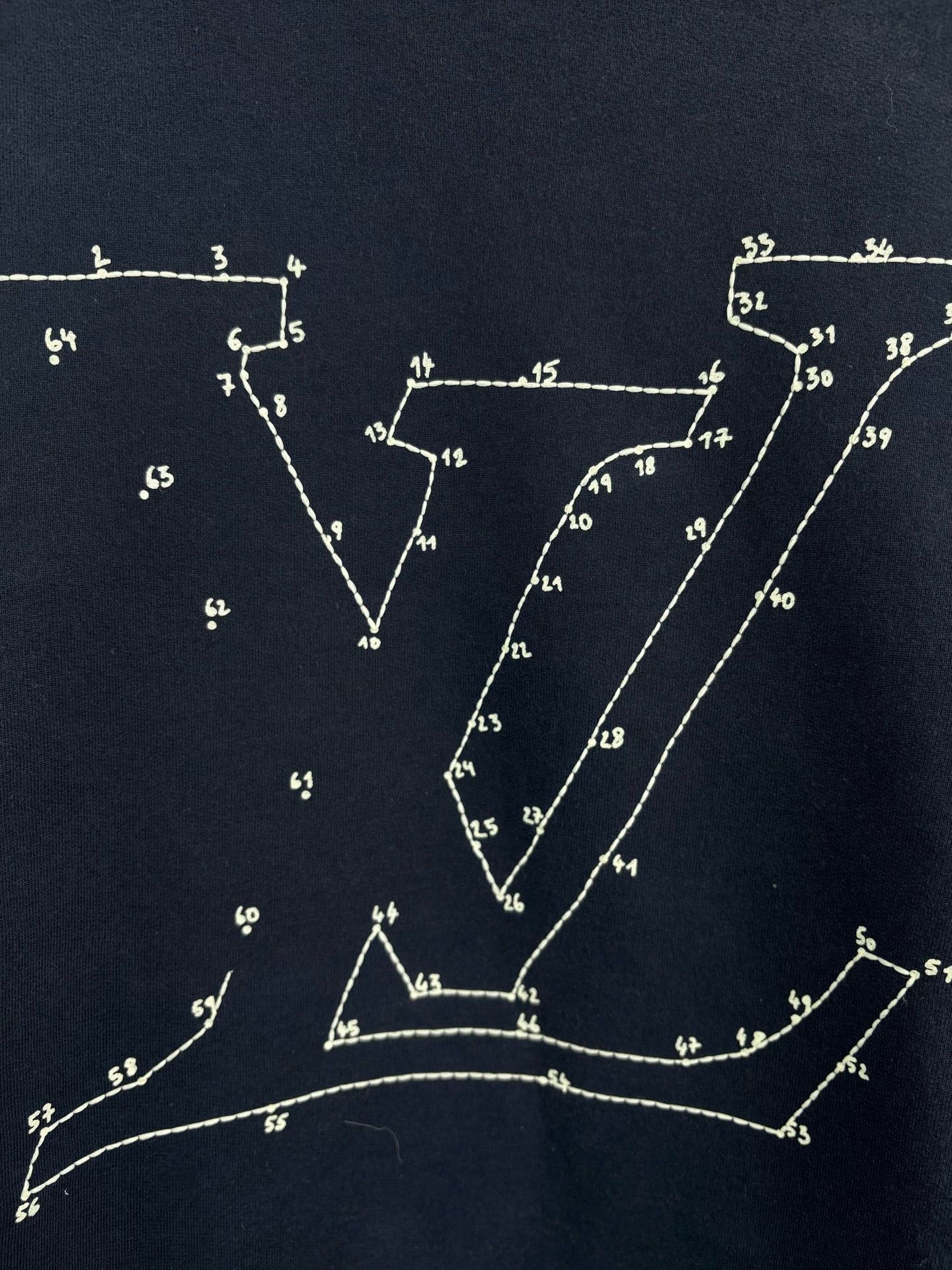 Louis Vuitton Louis Vuitton Connect the Dots Logo Sweatshirt L Size US L / EU 52-54 / 3 - 4 Thumbnail