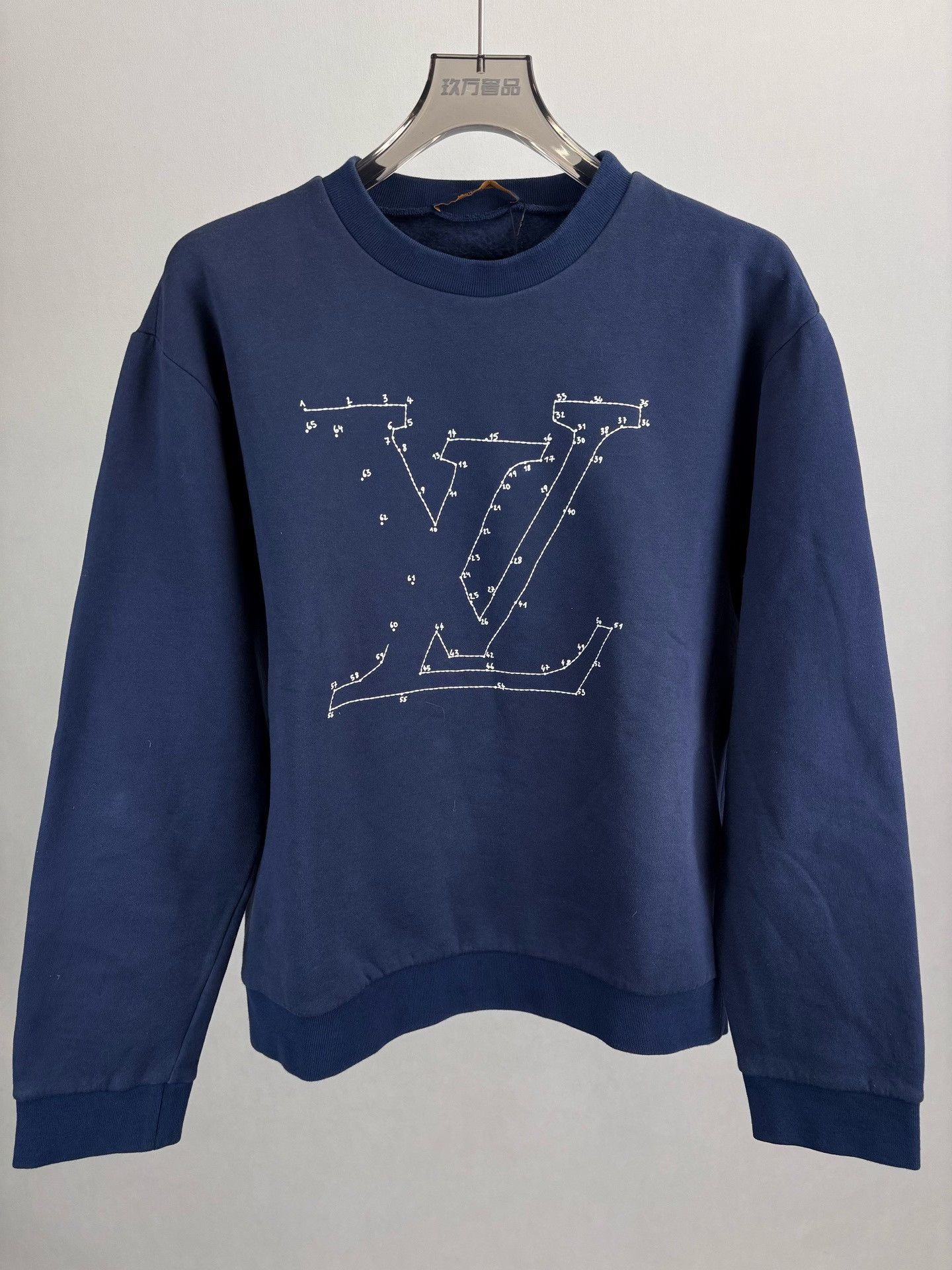 Louis Vuitton Louis Vuitton Connect the Dots Logo Sweatshirt L Size US L / EU 52-54 / 3 - 2 Thumbnail