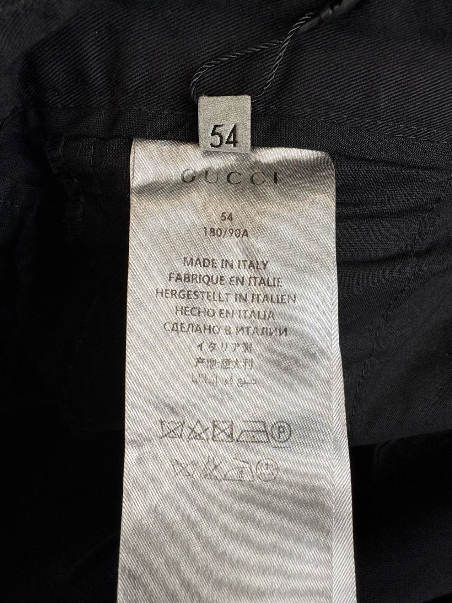 Gucci Gucci Black Straight Leg Trousers Size 38 Size US 38 / EU 54 - 5 Thumbnail
