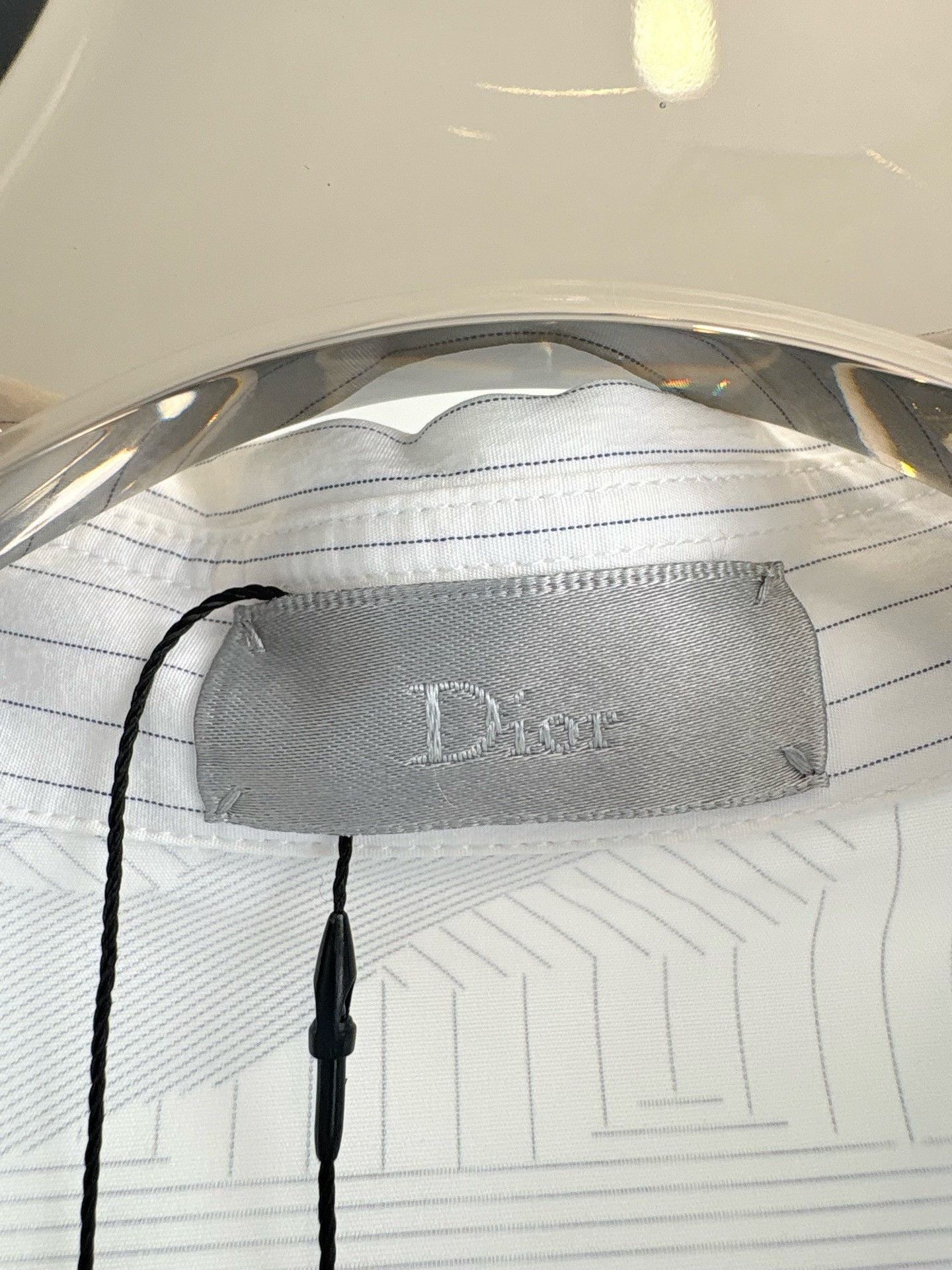 Dior Dior Camo Stripe Button Up Shirt 38 Size US S / EU 44-46 / 1 - 4 Thumbnail