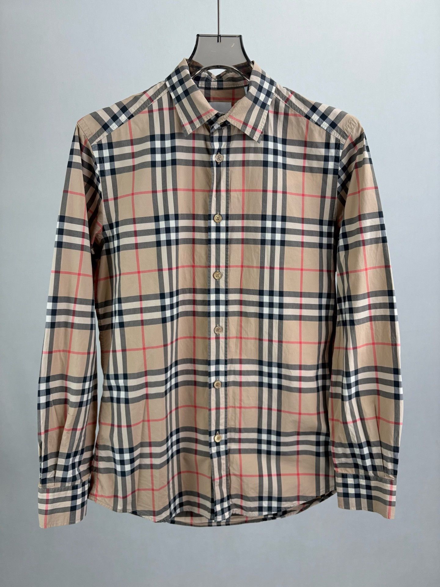 Burberry Burberry Vintage Check Long Sleeve Shirt S Size US S / EU 44-46 / 1 - 2 Thumbnail