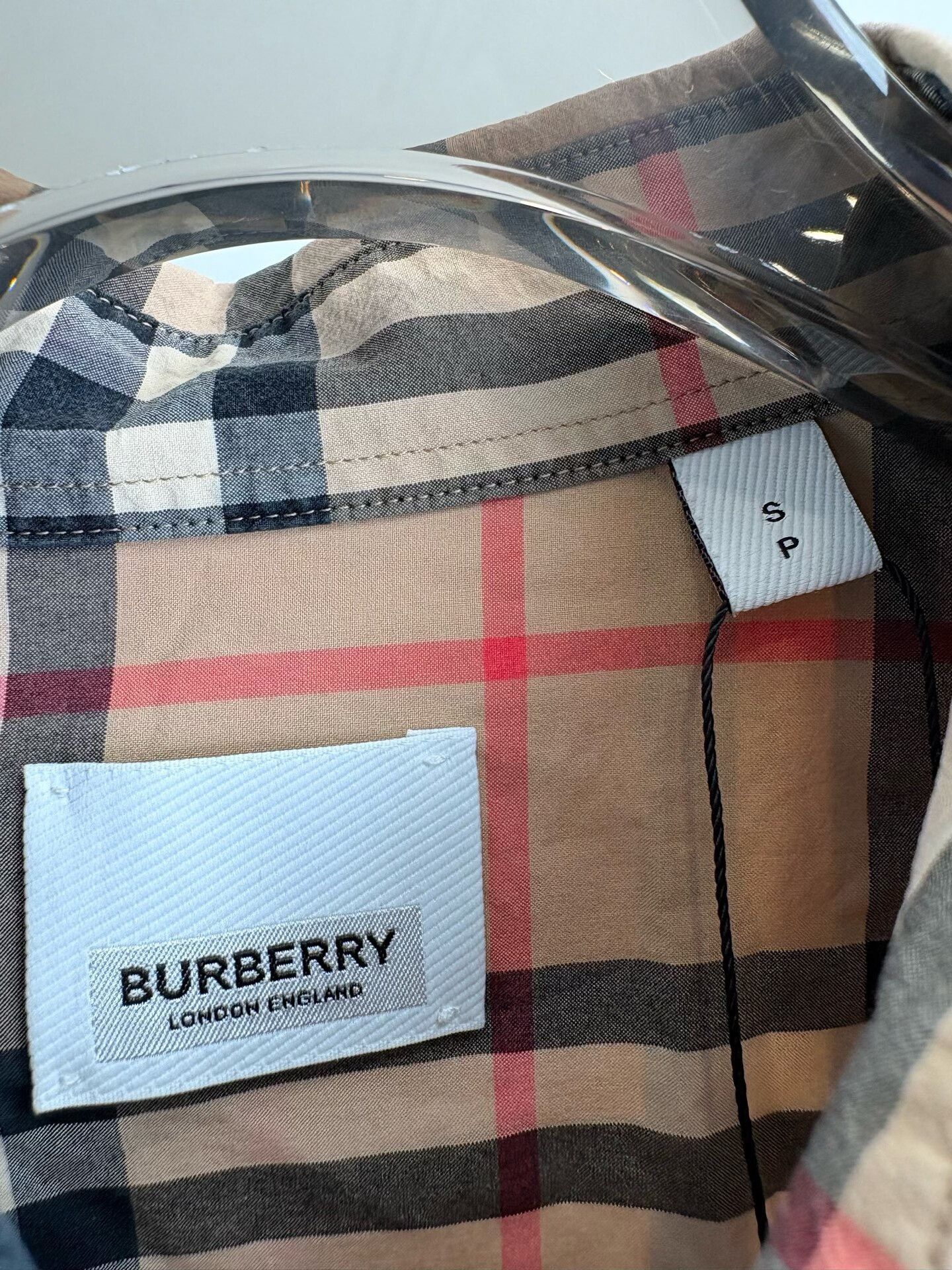 Burberry Burberry Vintage Check Long Sleeve Shirt S Size US S / EU 44-46 / 1 - 5 Thumbnail