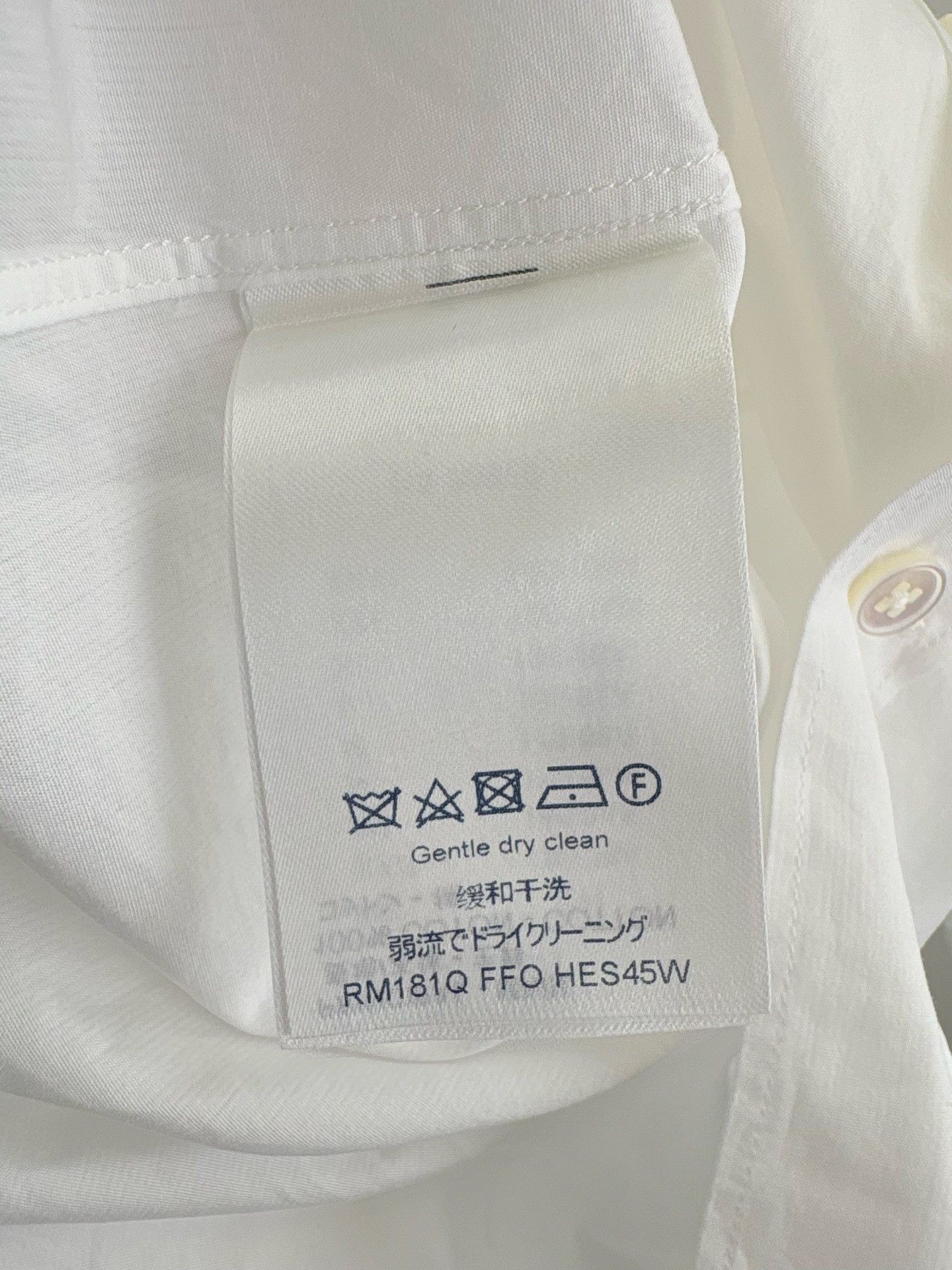 Louis Vuitton Louis Vuitton White Logo Short Sleeve Shirt XXL Size US XXL / EU 58 / 5 - 6 Thumbnail