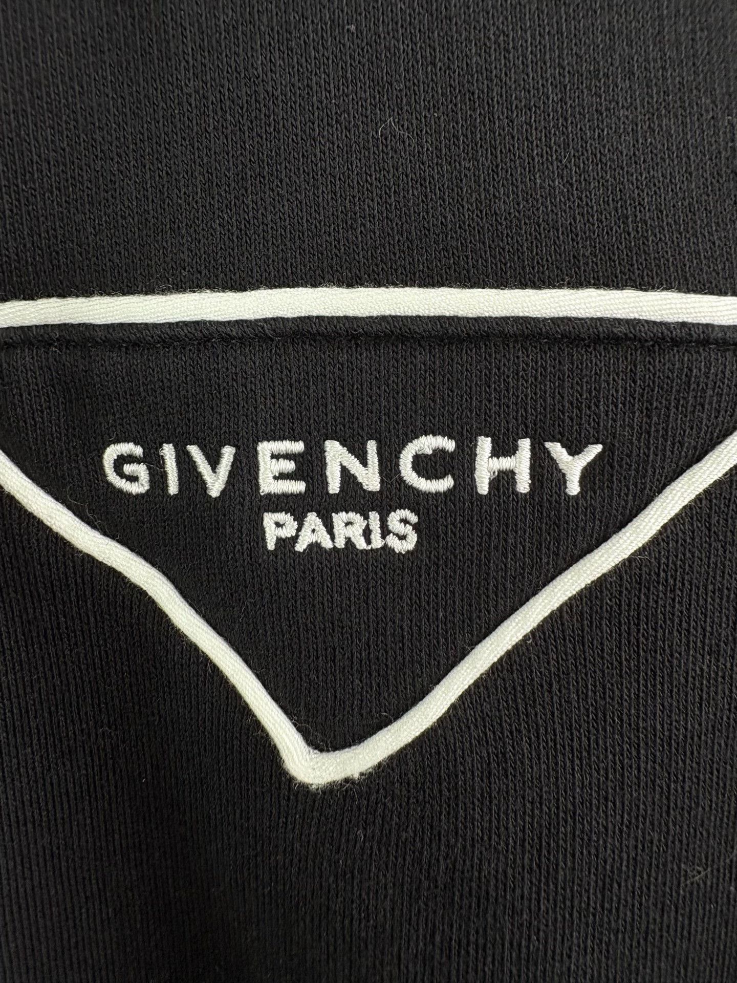Givenchy Givenchy White Piping Logo Hoodie Size M Size US M / EU 48-50 / 2 - 4 Thumbnail