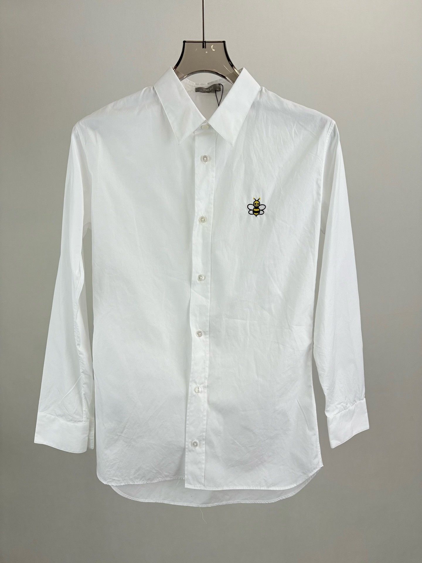 Dior Dior Bee Embroidery Button Up Shirt Size 37 Size US S / EU 44-46 / 1 - 2 Thumbnail