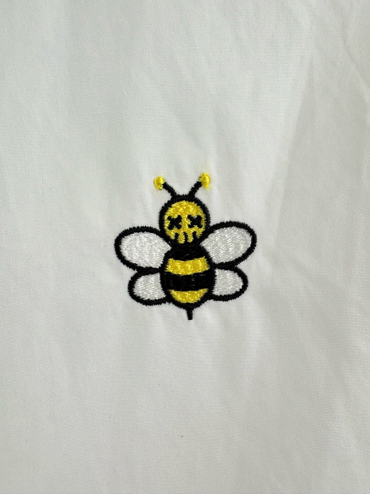 Dior Dior Bee Embroidery Button Up Shirt Size 37 Size US S / EU 44-46 / 1 - 4 Thumbnail