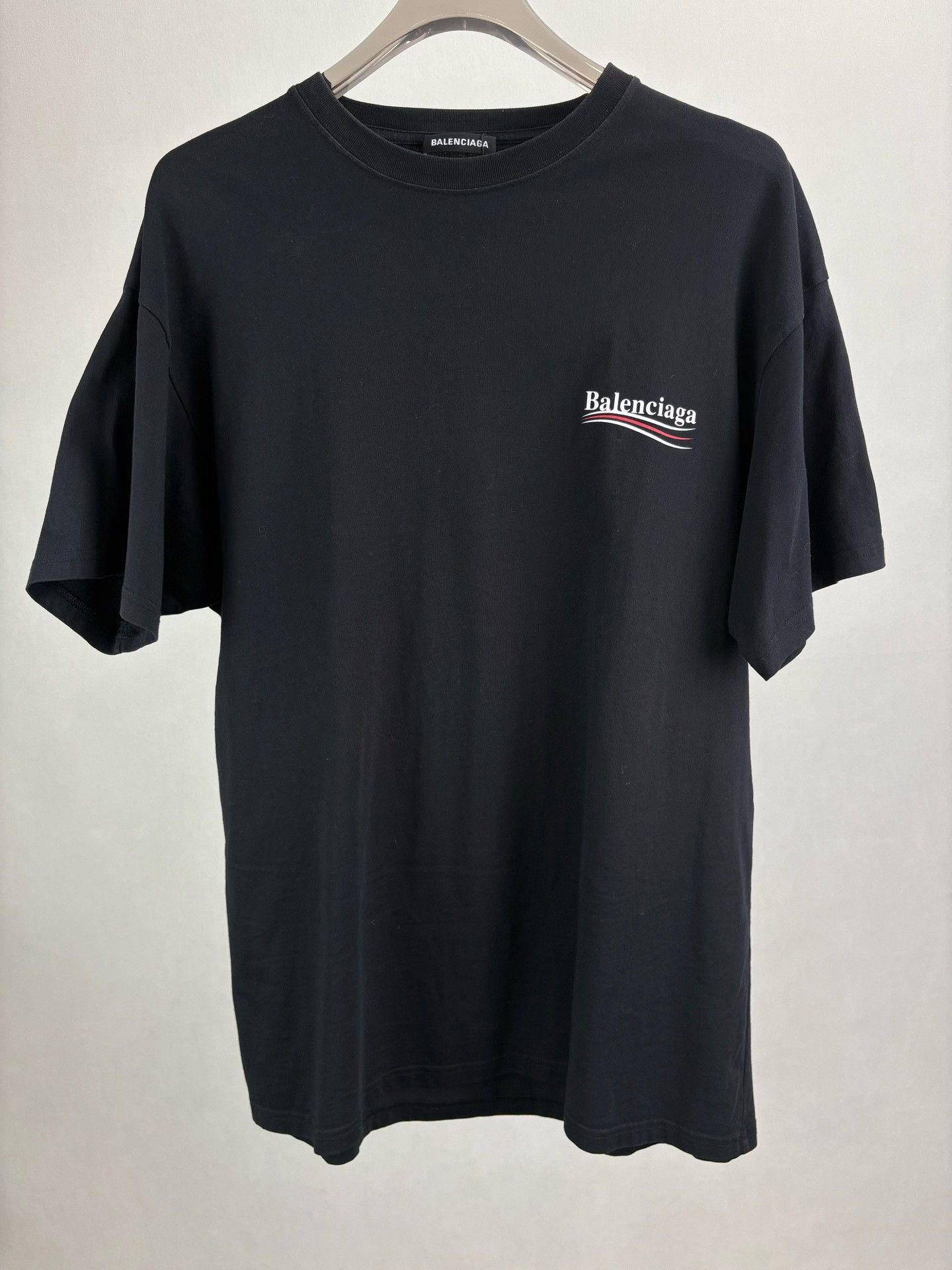 Balenciaga Balenciaga Campaign Logo T-Shirt M Size US M / EU 48-50 / 2 - 2 Thumbnail