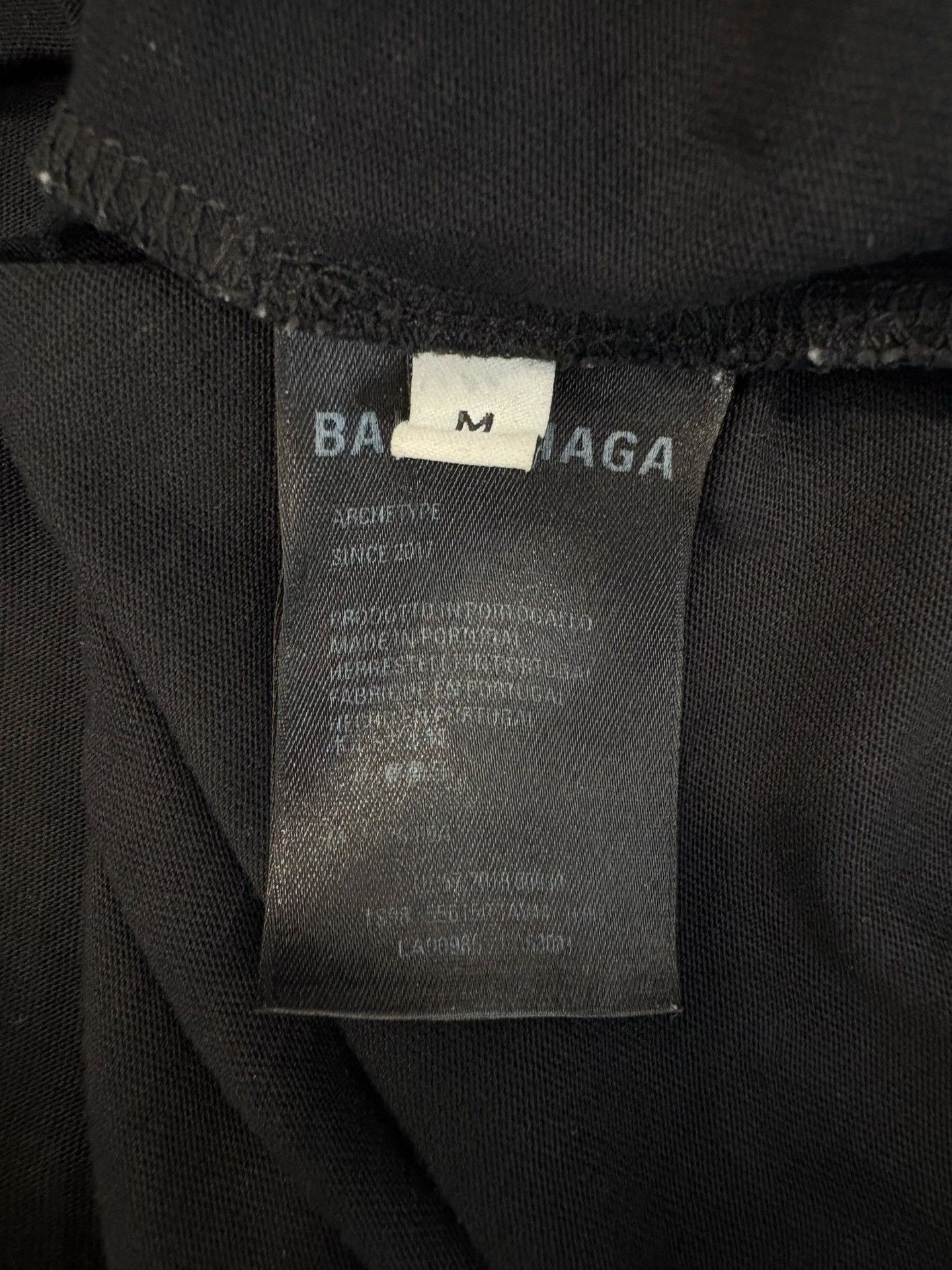 Balenciaga Balenciaga Campaign Logo T-Shirt M Size US M / EU 48-50 / 2 - 5 Thumbnail