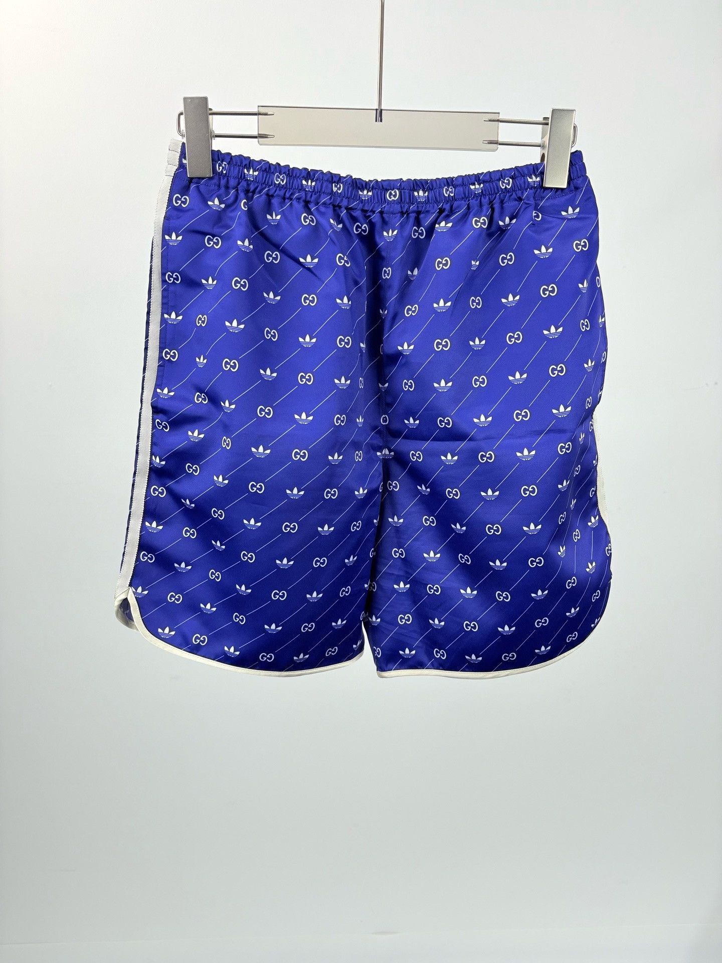 Gucci Gucci x Adidas Monogram Satin Shorts 44 Size US 28 / EU 44 - 2 Thumbnail