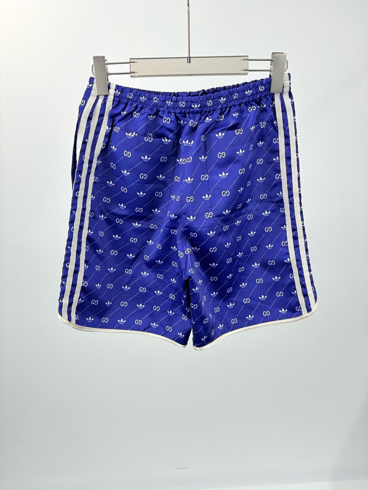 Gucci Gucci x Adidas Monogram Satin Shorts 44 Size US 28 / EU 44 - 3 Thumbnail