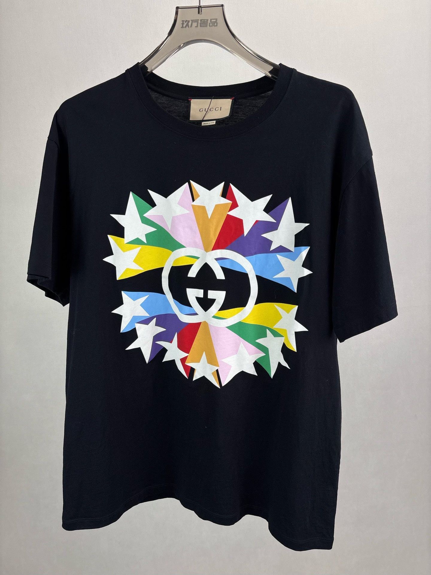 Gucci Gucci Star GG Logo Graphic T-Shirt L Size US L / EU 52-54 / 3 - 2 Thumbnail