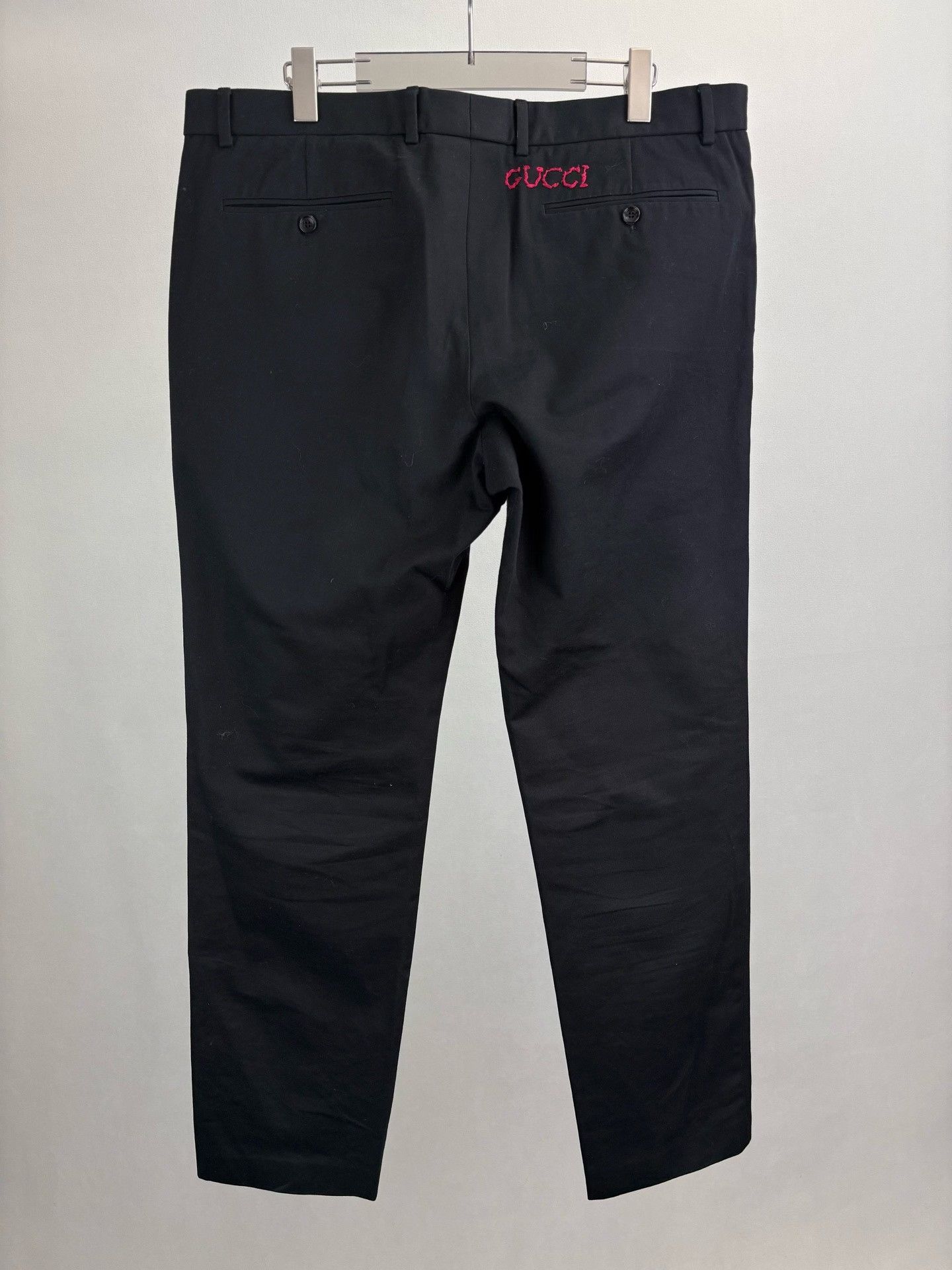Gucci Gucci Embroidered Logo Casual Pants 54 Size US 38 / EU 54 - 3 Thumbnail
