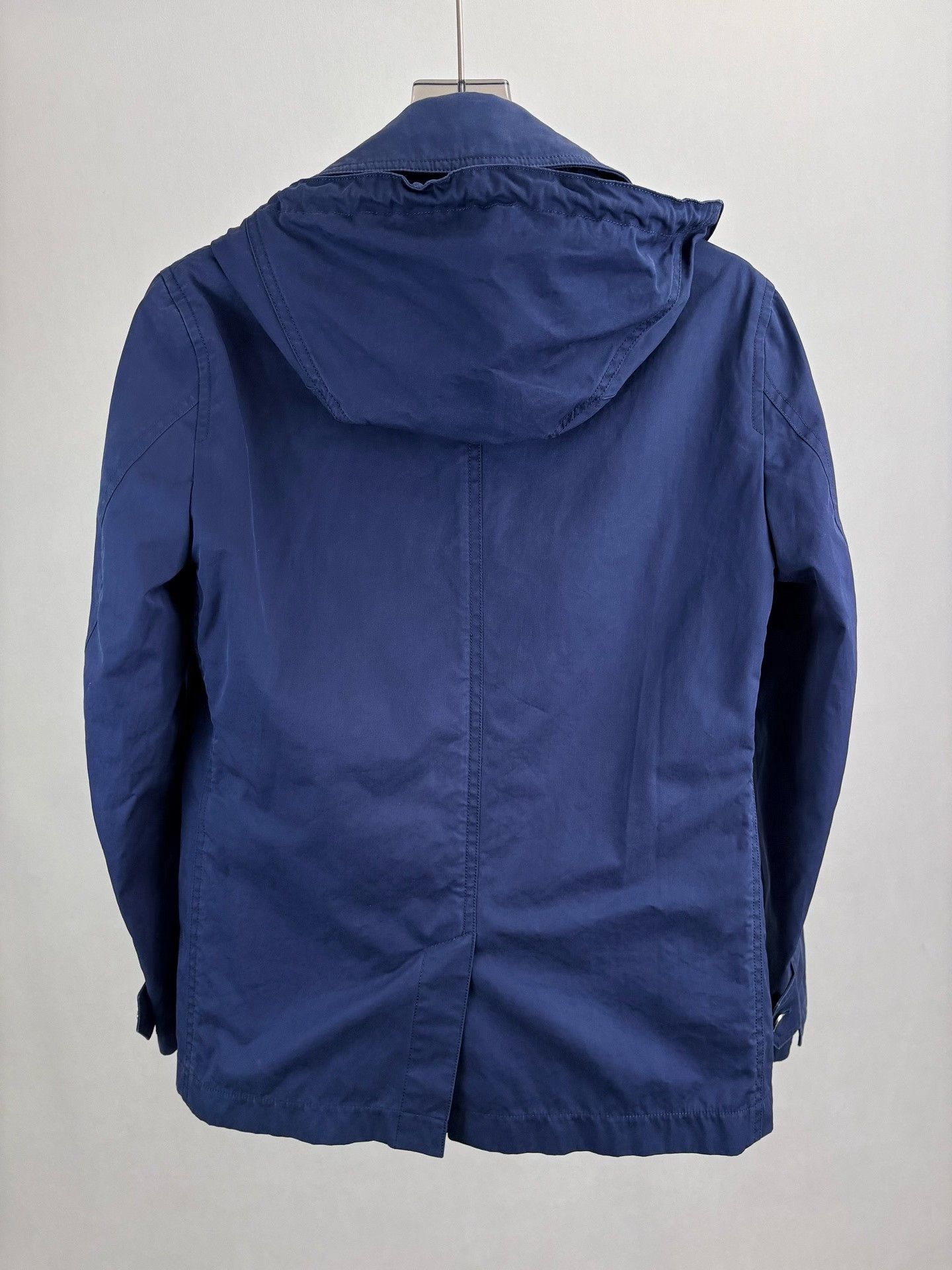 Louis Vuitton Louis Vuitton Blue Hooded Trench Jacket Size 46 Size US S / EU 44-46 / 1 - 3 Thumbnail