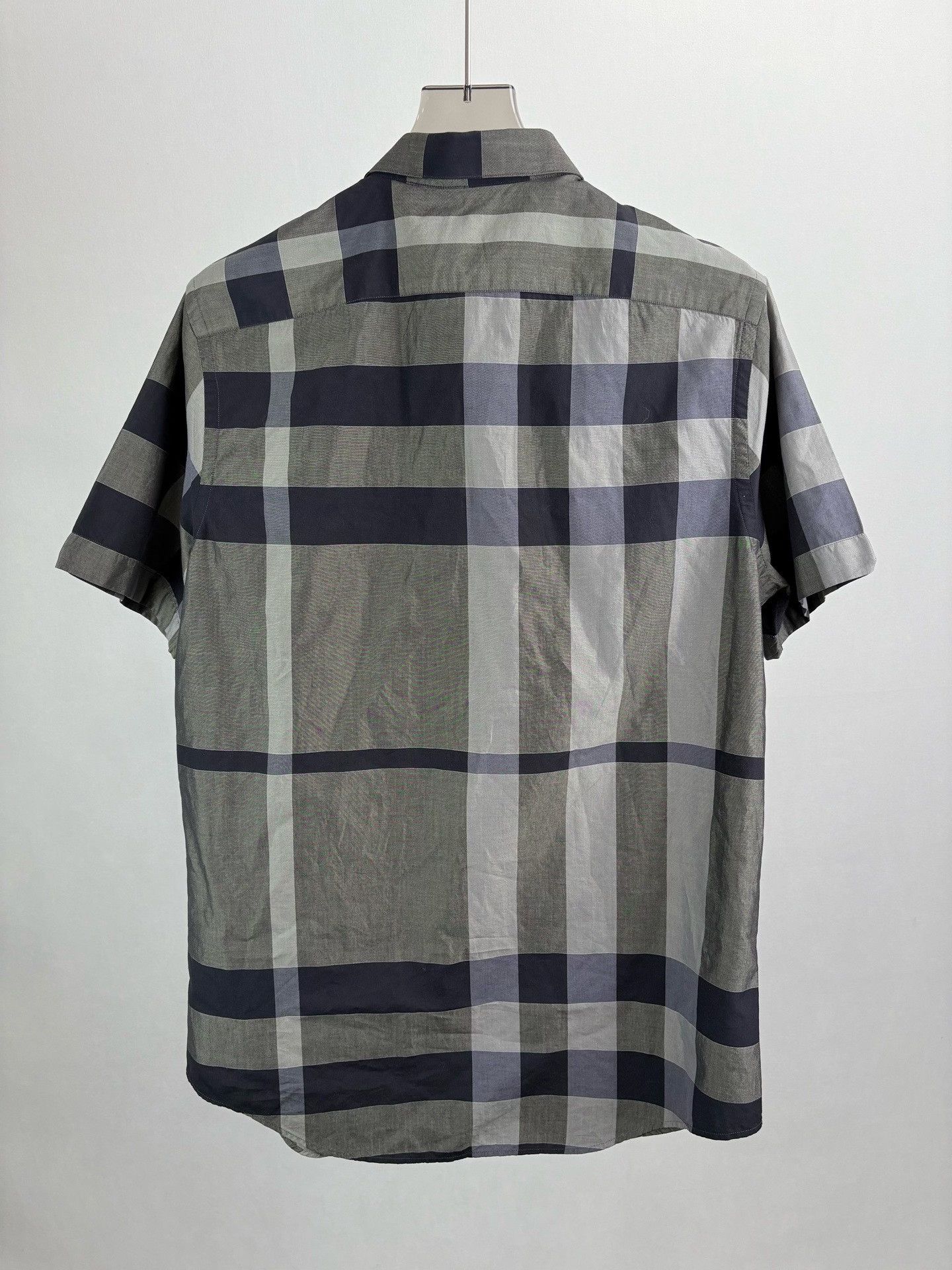 Burberry Burberry Check Short Sleeve Shirt Size L Size US L / EU 52-54 / 3 - 3 Thumbnail