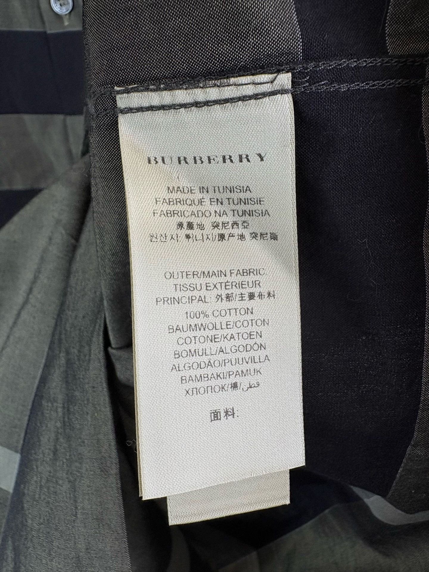 Burberry Burberry Check Short Sleeve Shirt Size L Size US L / EU 52-54 / 3 - 6 Thumbnail