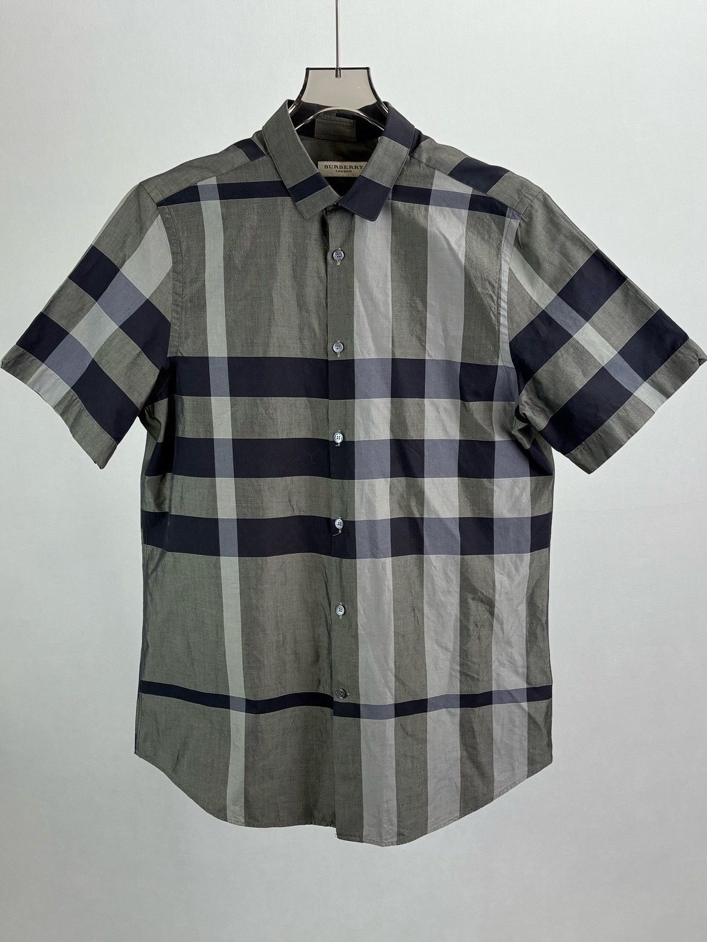 Burberry Burberry Check Short Sleeve Shirt Size L Size US L / EU 52-54 / 3 - 2 Thumbnail