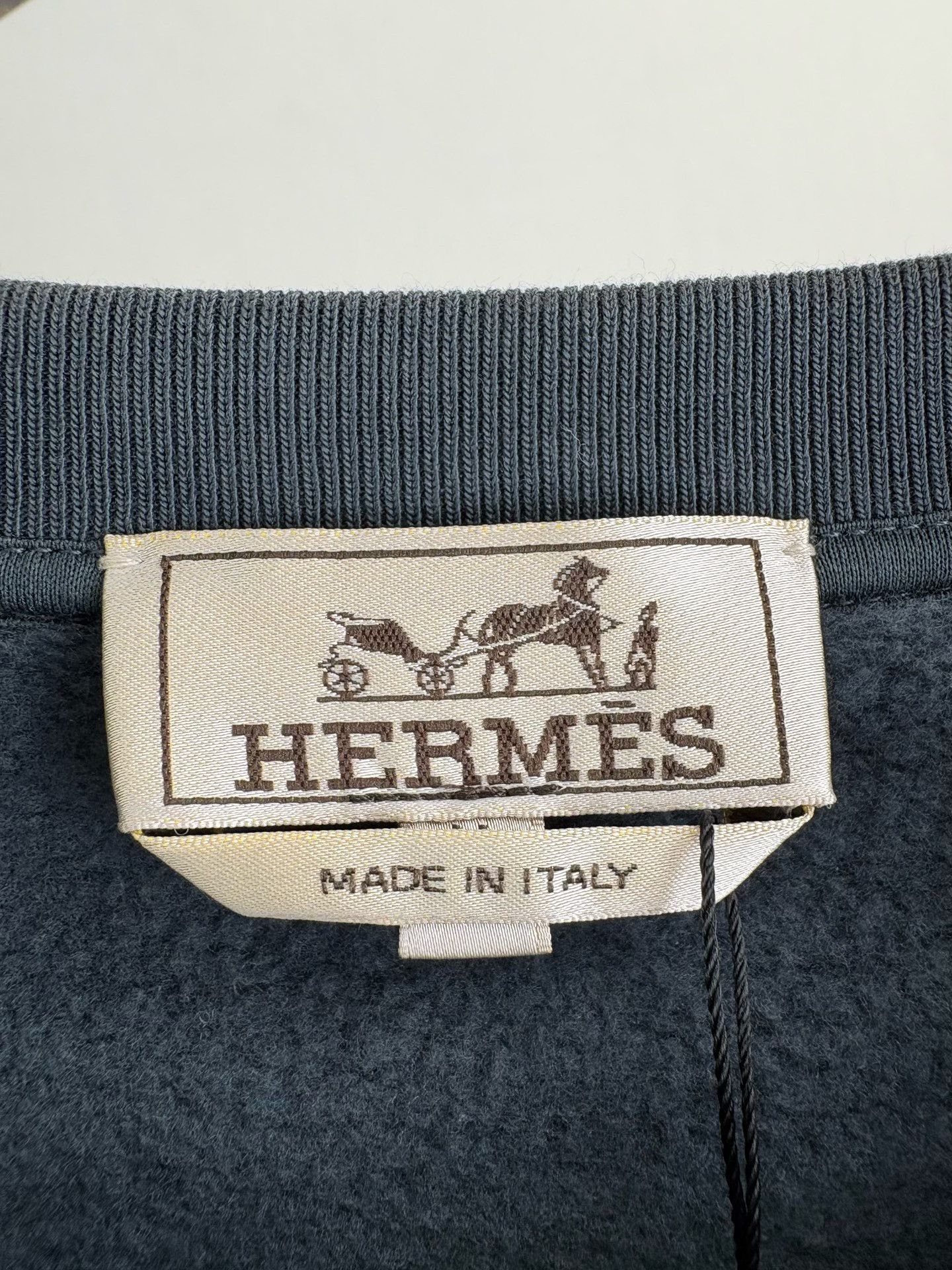 Hermes Hermes Lambskin Horse Patch Sweatshirt M Size US M / EU 48-50 / 2 - 5 Thumbnail