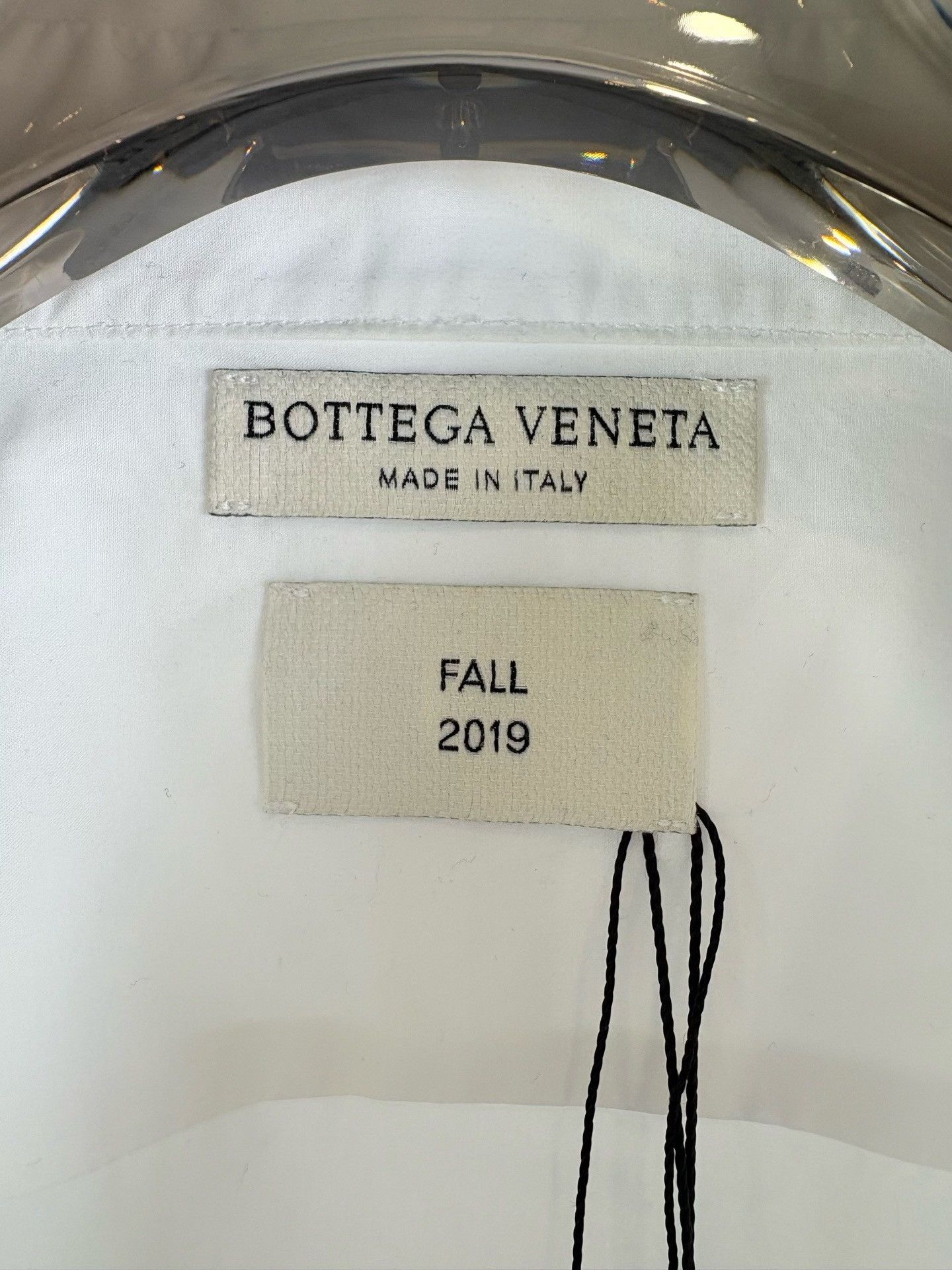 Bottega Veneta Bottega Veneta Chevron Pleated Fall 2019 Shirt Size 42 Size US L / EU 52-54 / 3 - 4 Thumbnail